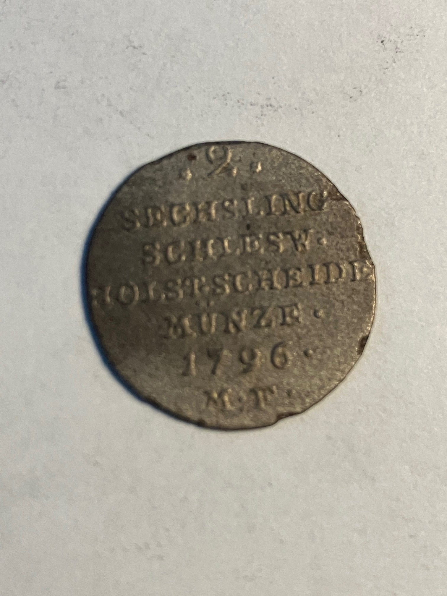 2 Sechsling 1796 Schleswig-Holstein