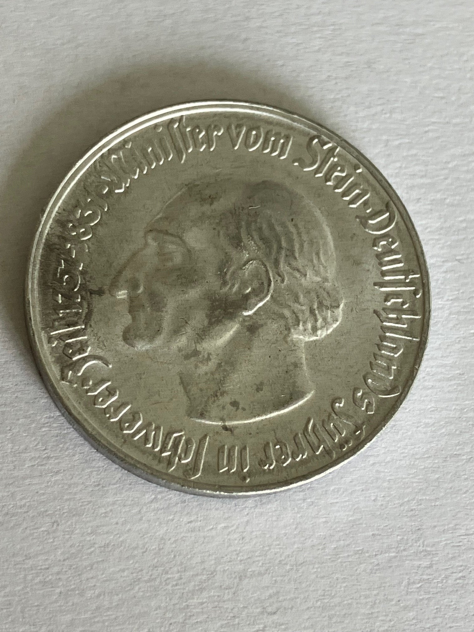 5 Mark Westphalen 1921 - Low mintage
