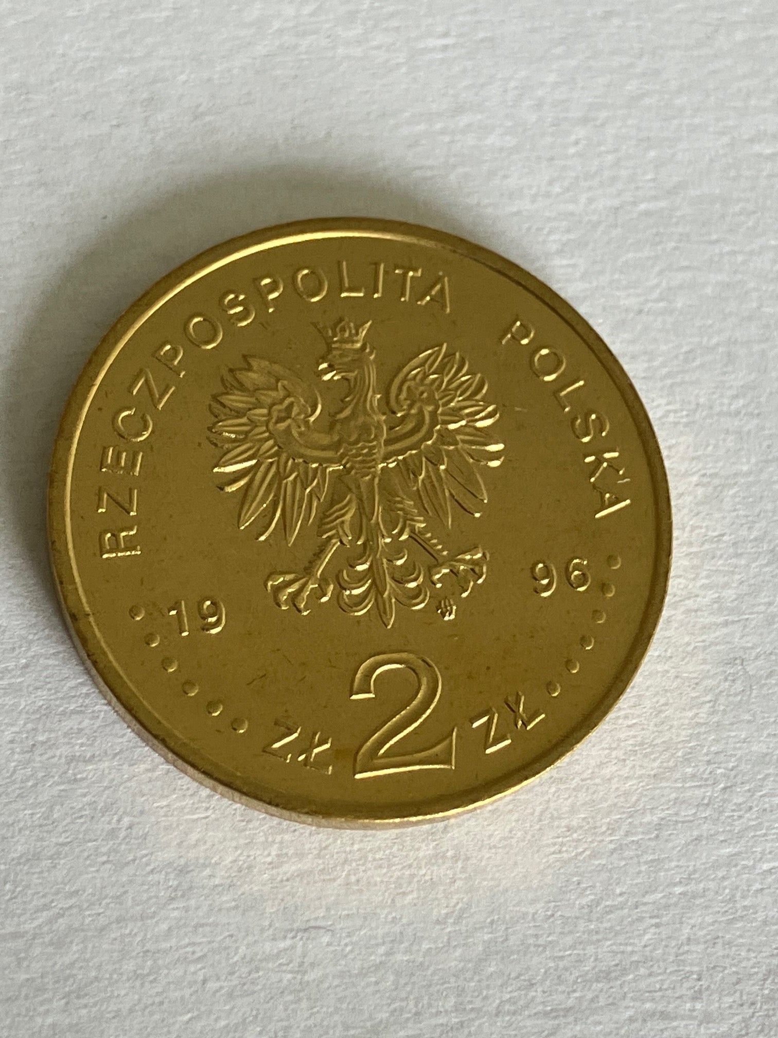 2 Zloty 1996 Henryk Sienkiewicz - Poland