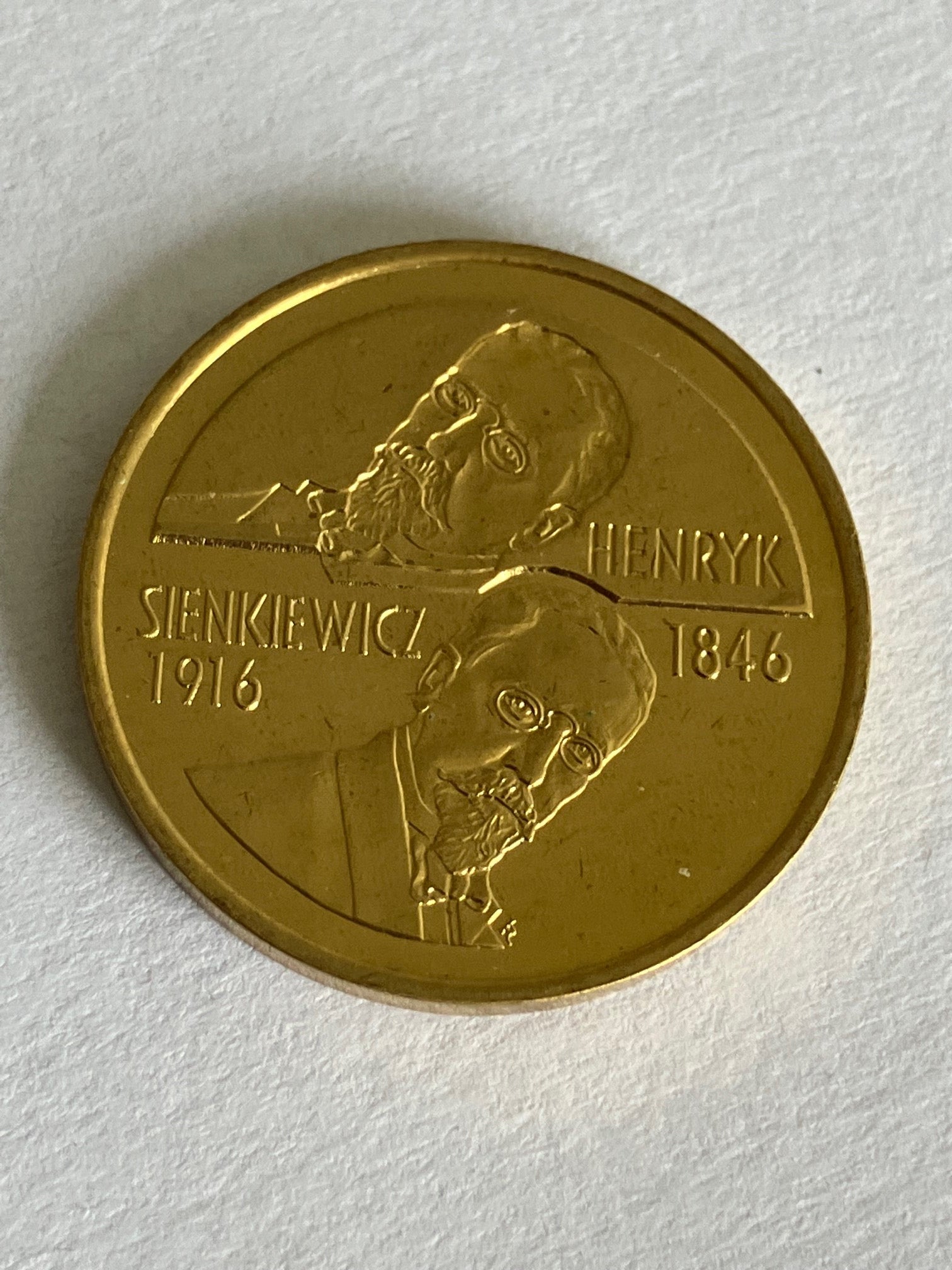 2 Zloty 1996 Henryk Sienkiewicz - Poland