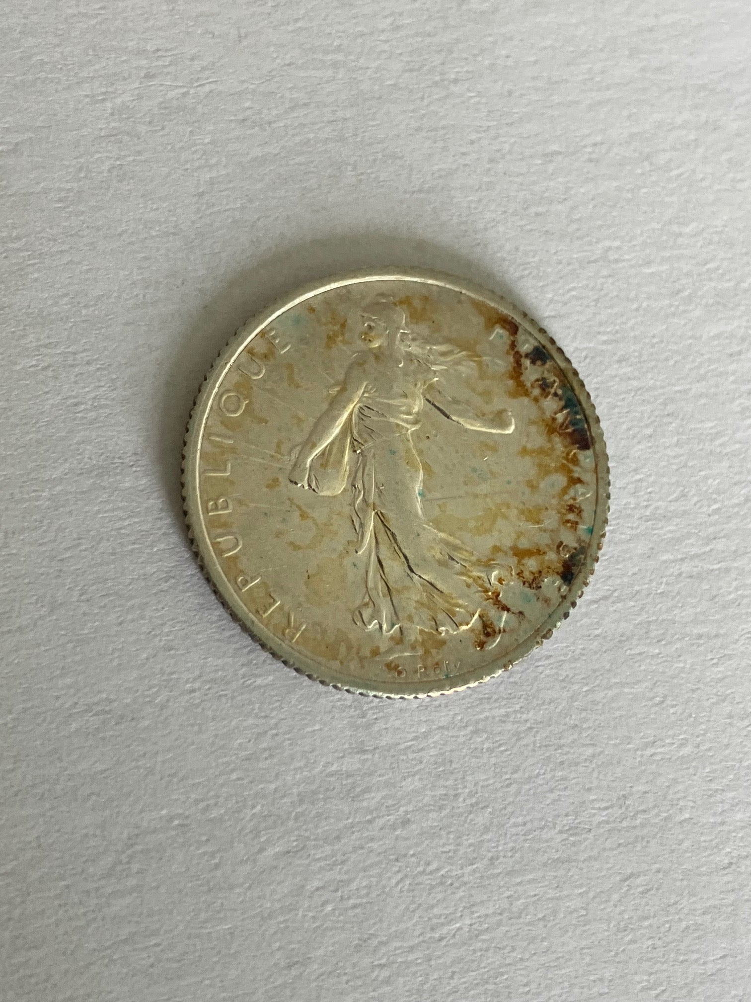 1 Franc France 1918