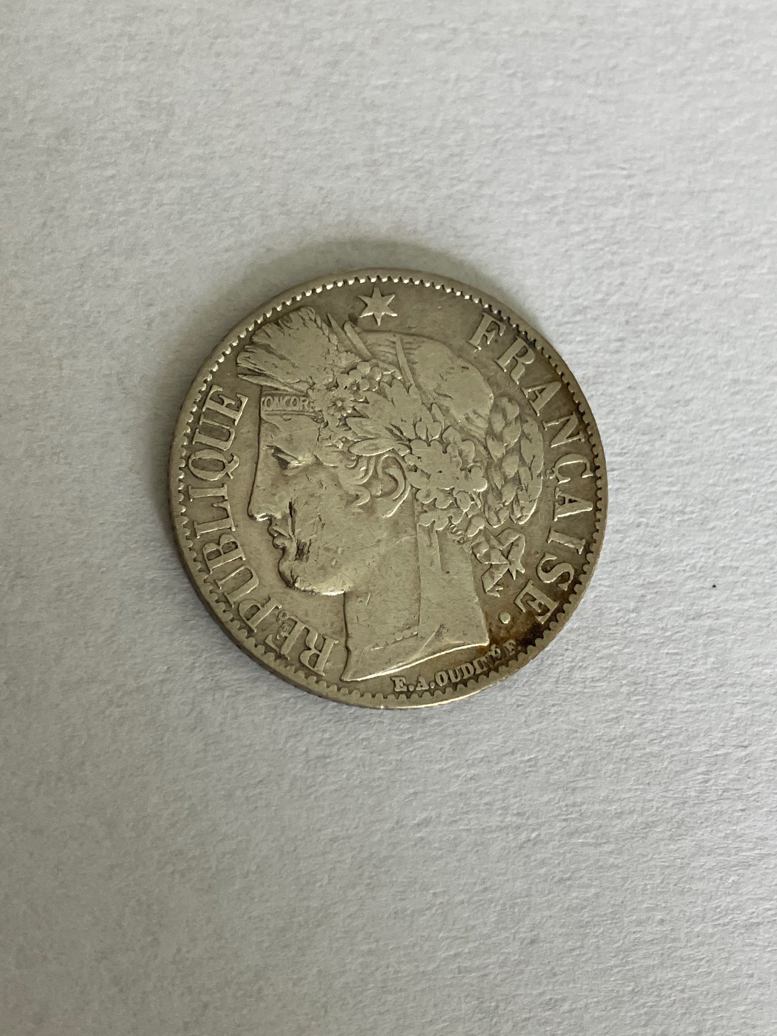 1 Franc France 1872