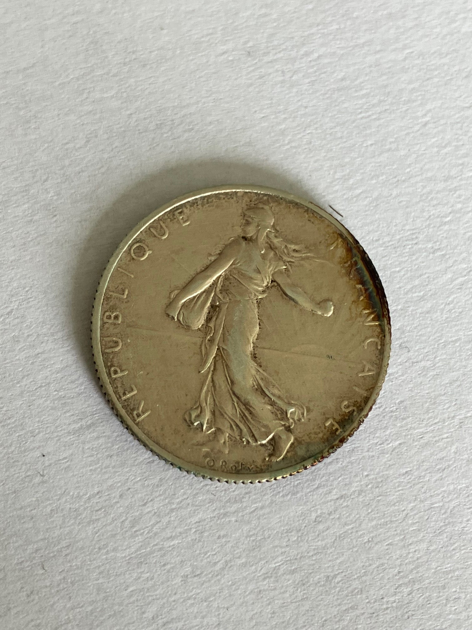 2 Francs France 1915