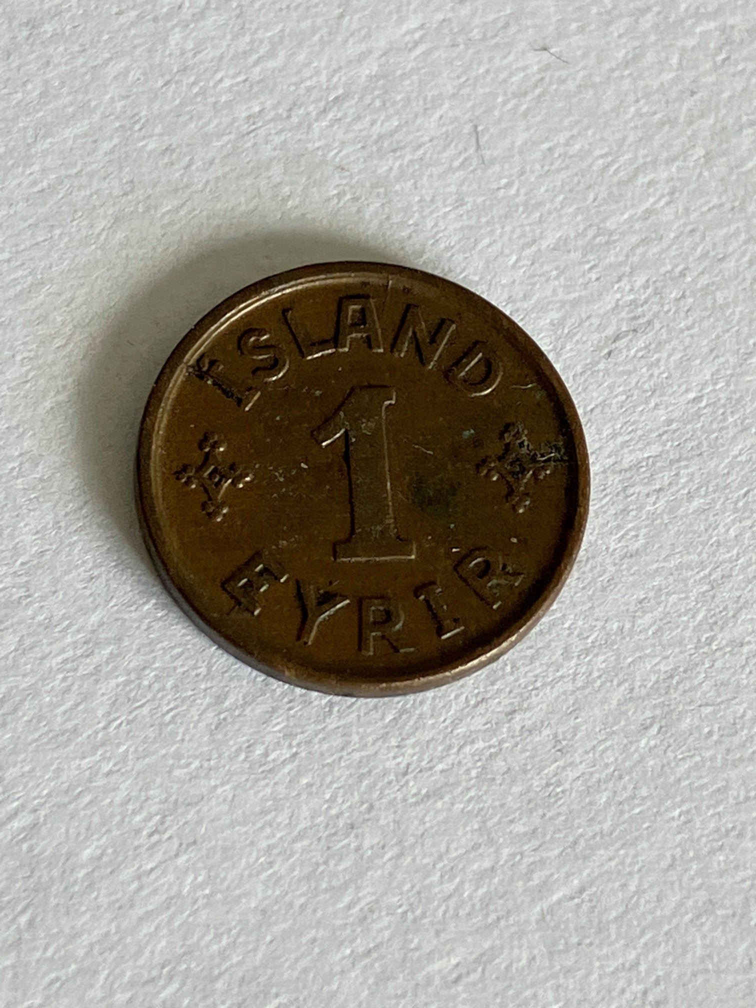 1 Eyrir Iceland 1926