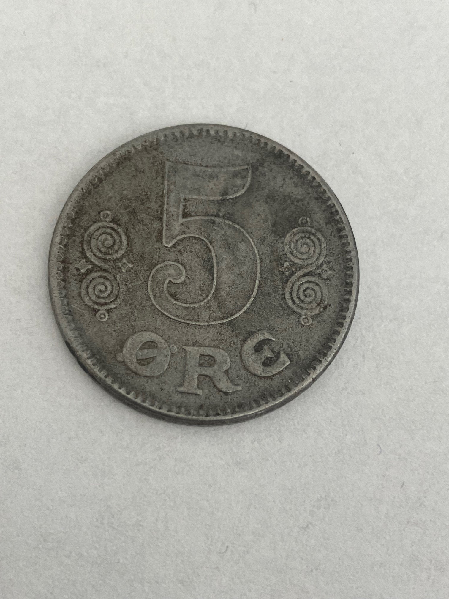 5 Øre 1919 Jern