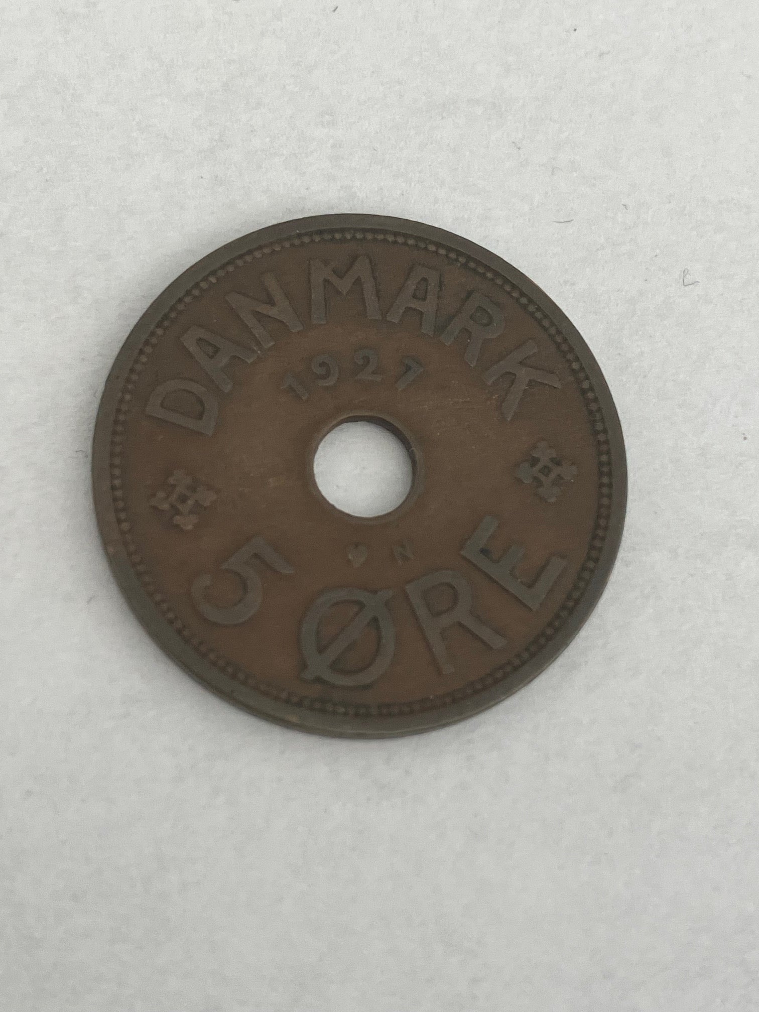 5 øre 1927 N