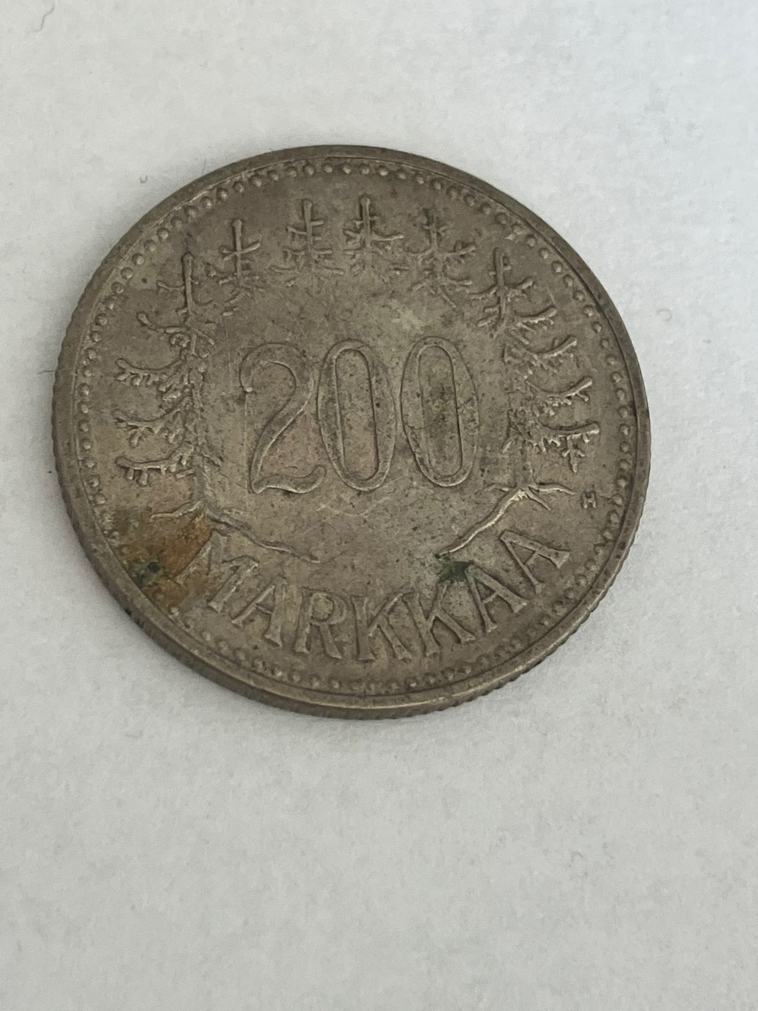 200 Markkaa Finland 1956