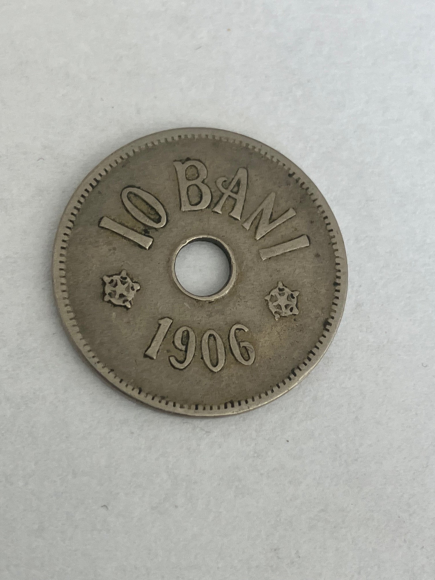 10 Bani Romania 1906