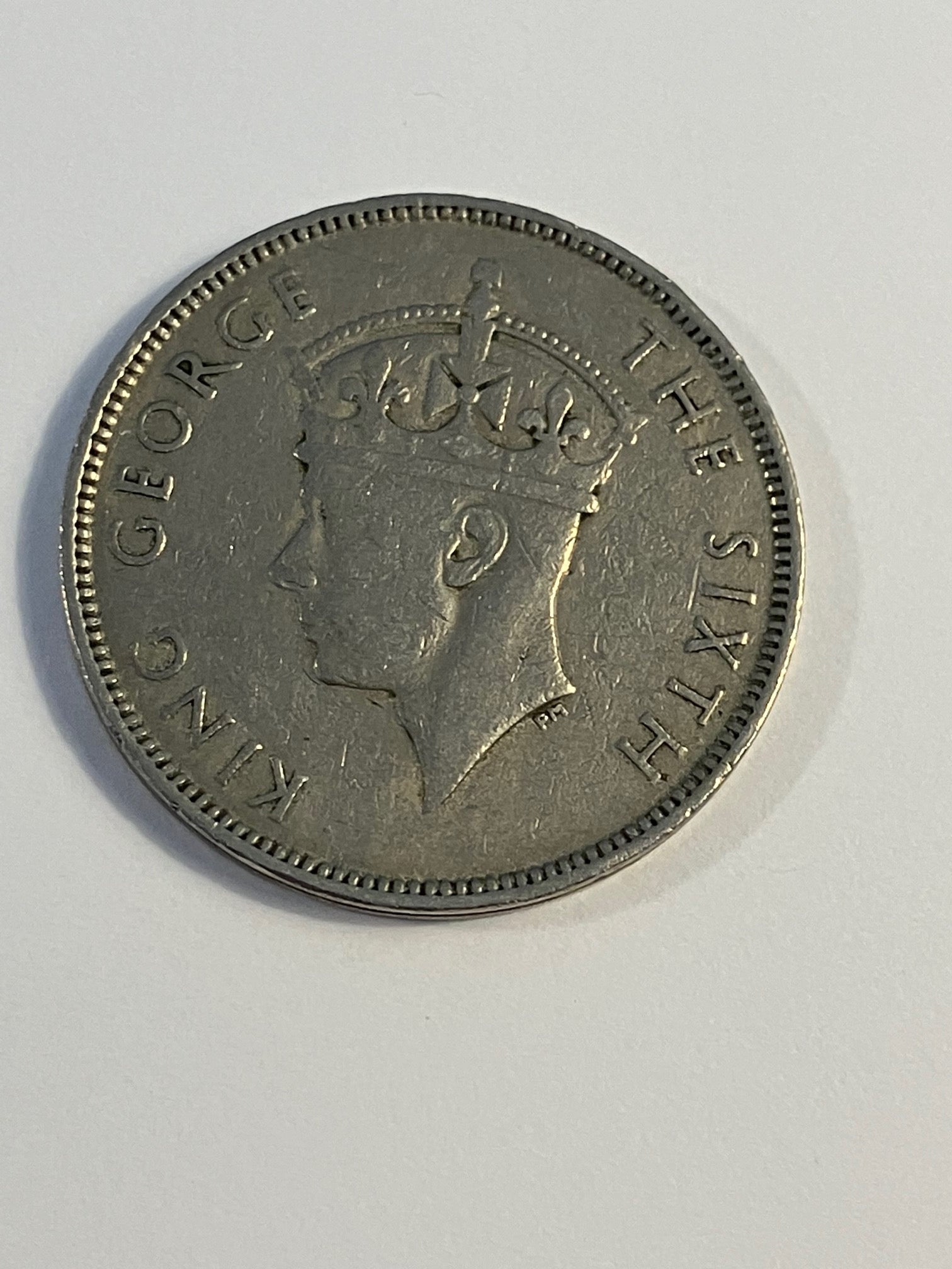 One Rupee Mauritius 1951