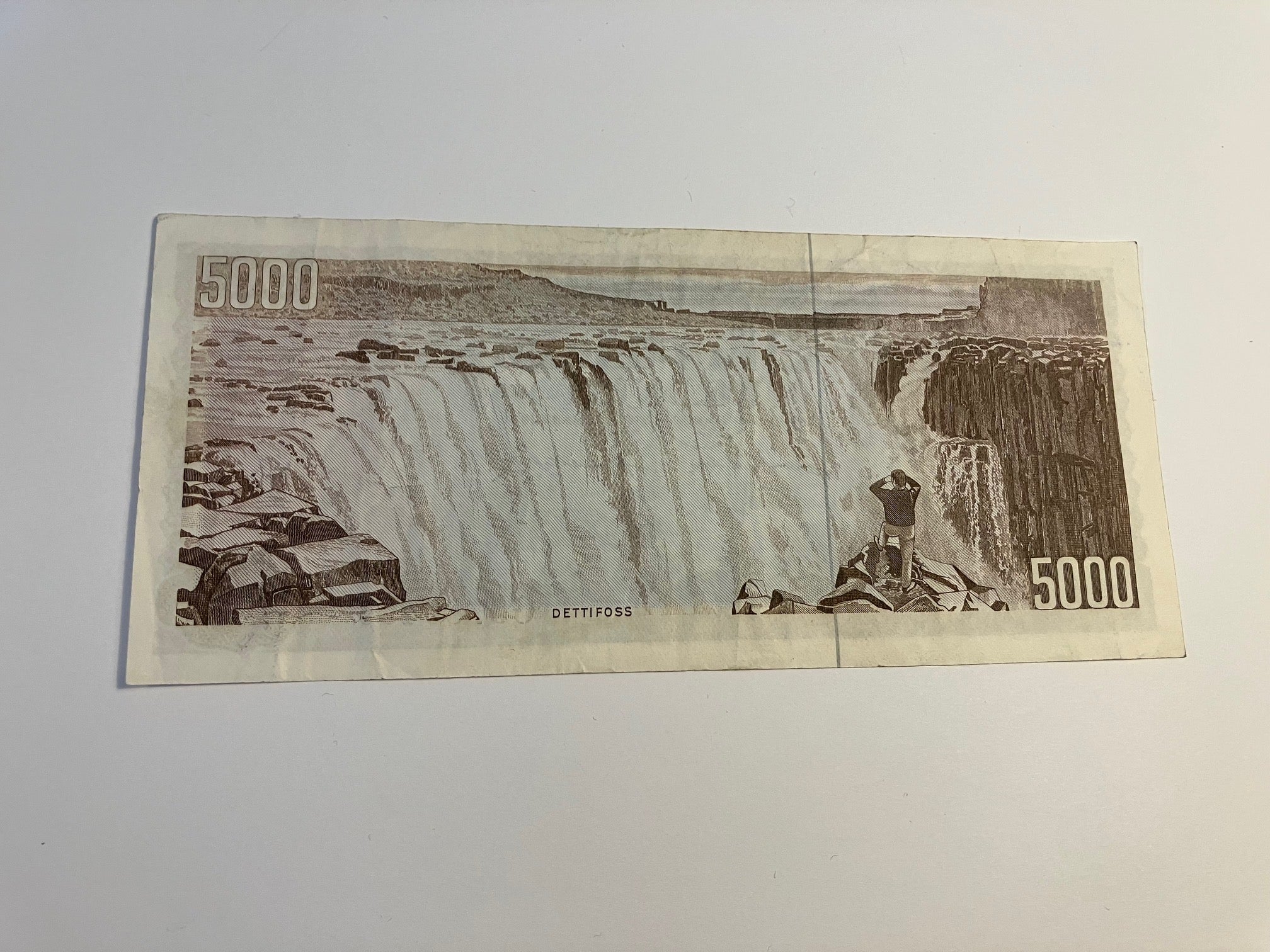 5000 Kronur Iceland