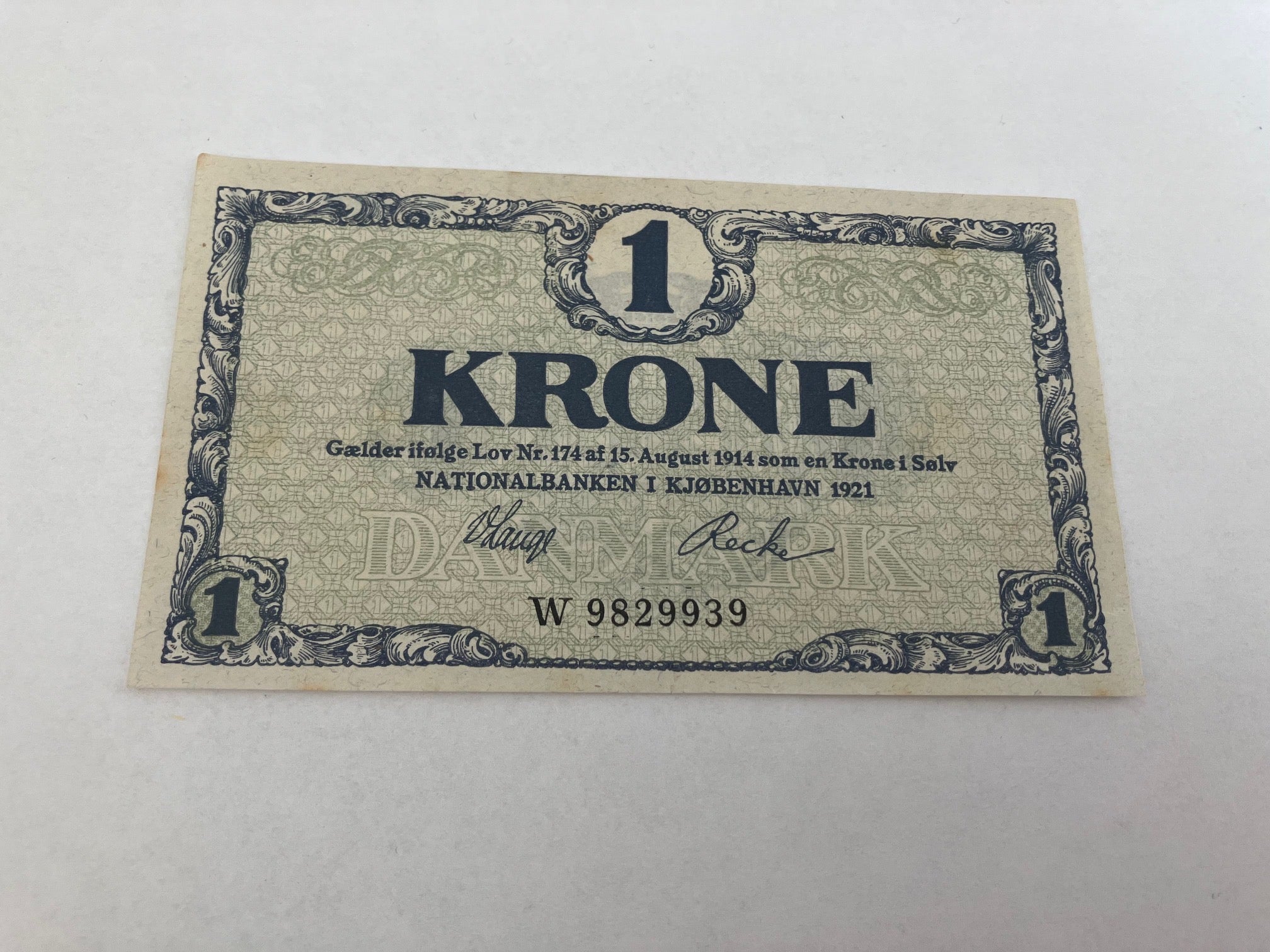1 Krone 1921