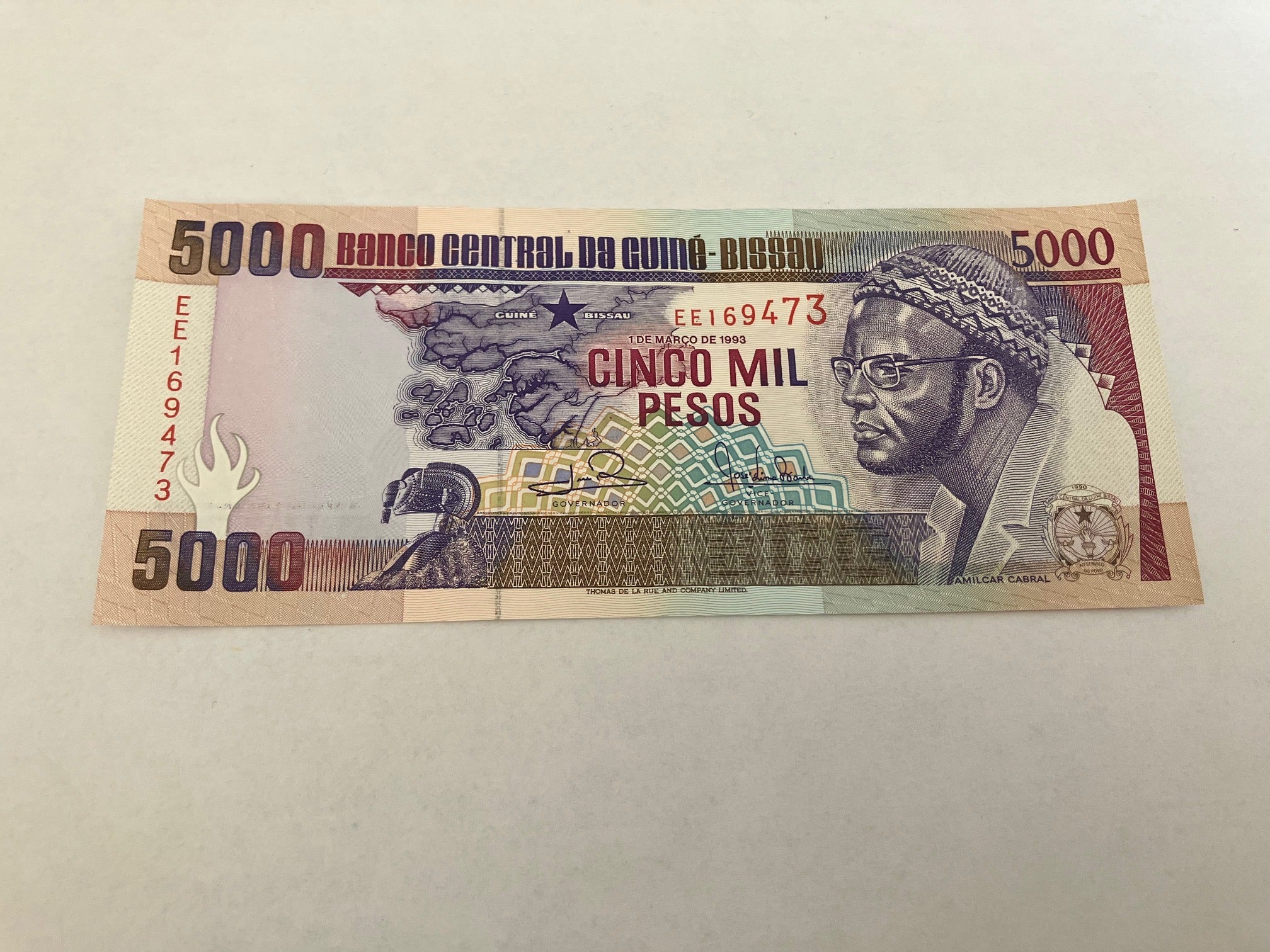 5000 Pesos Guinea Bissau