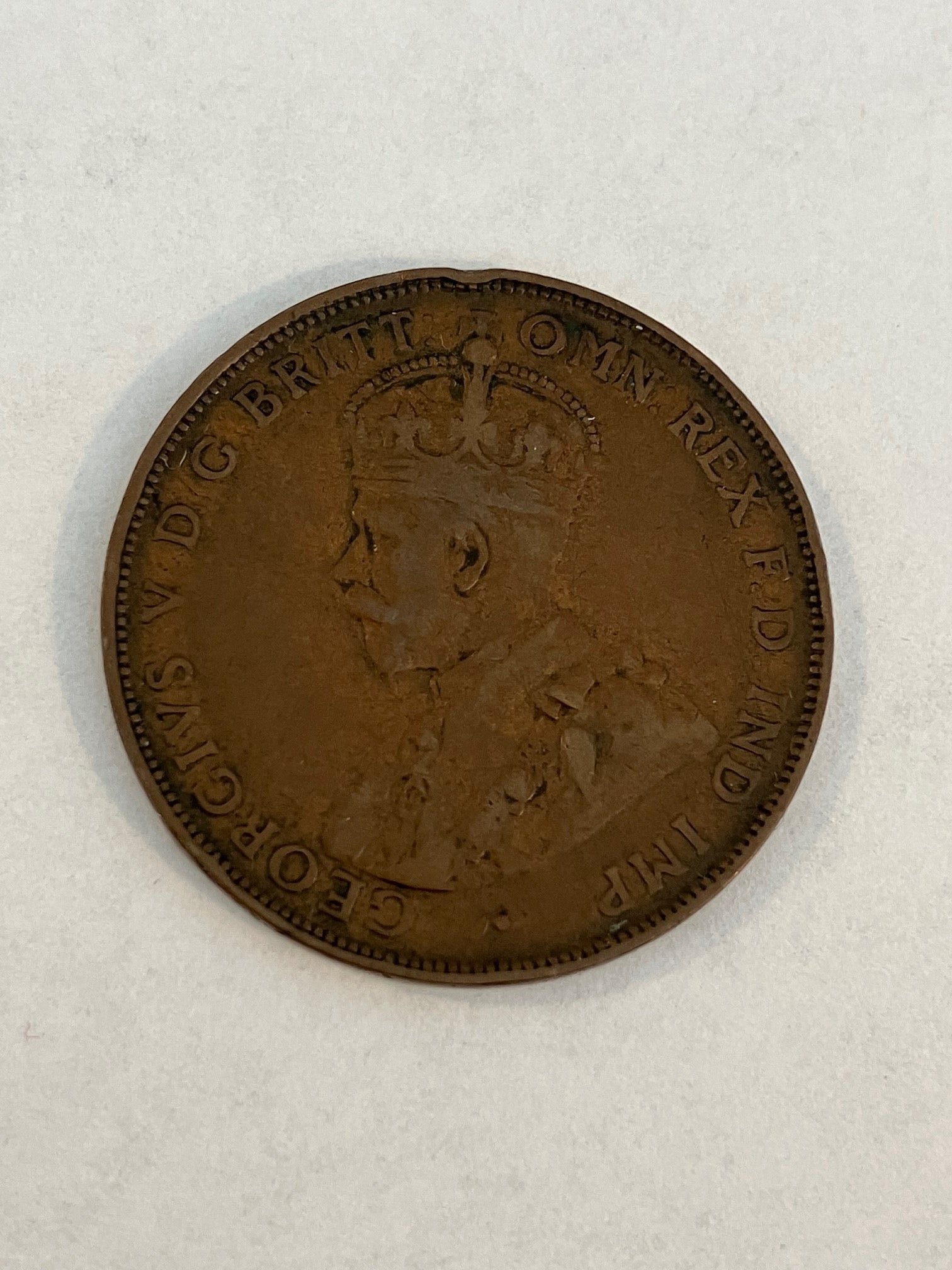 One Penny Australia 1922