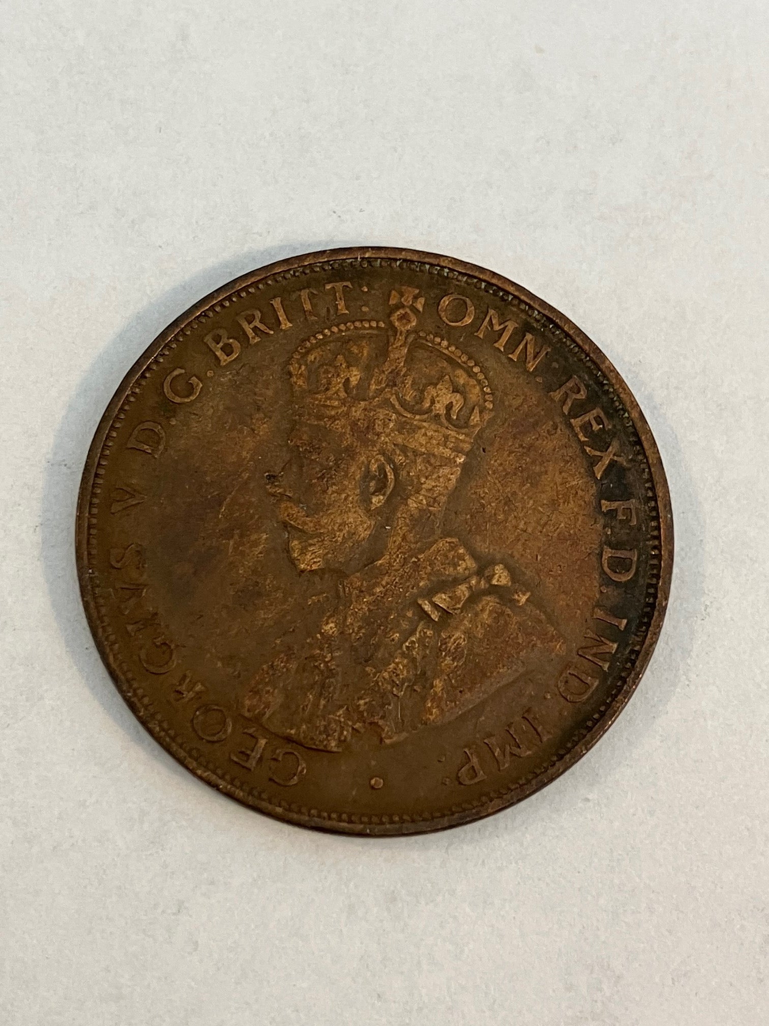 One Penny Australia 1919