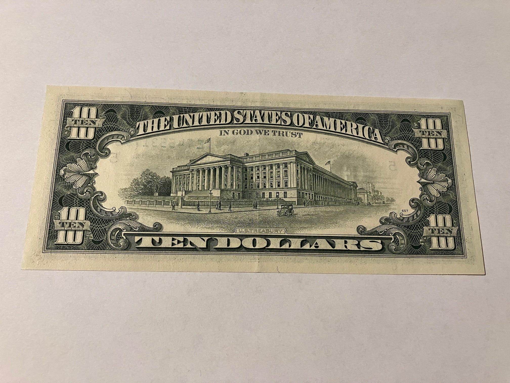 10 Dollars 1985 USA