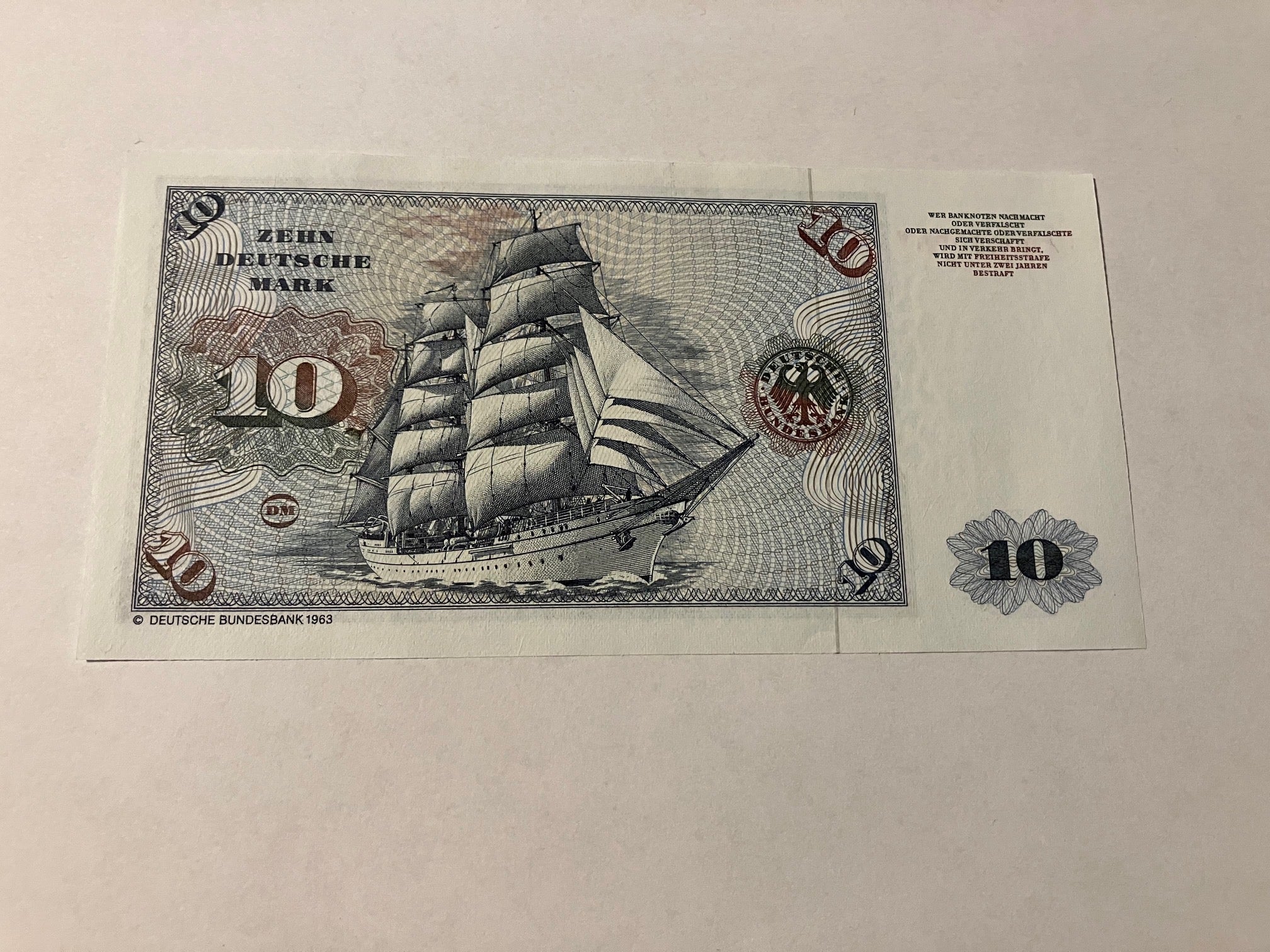 Zehn Deutsche Mark Germany