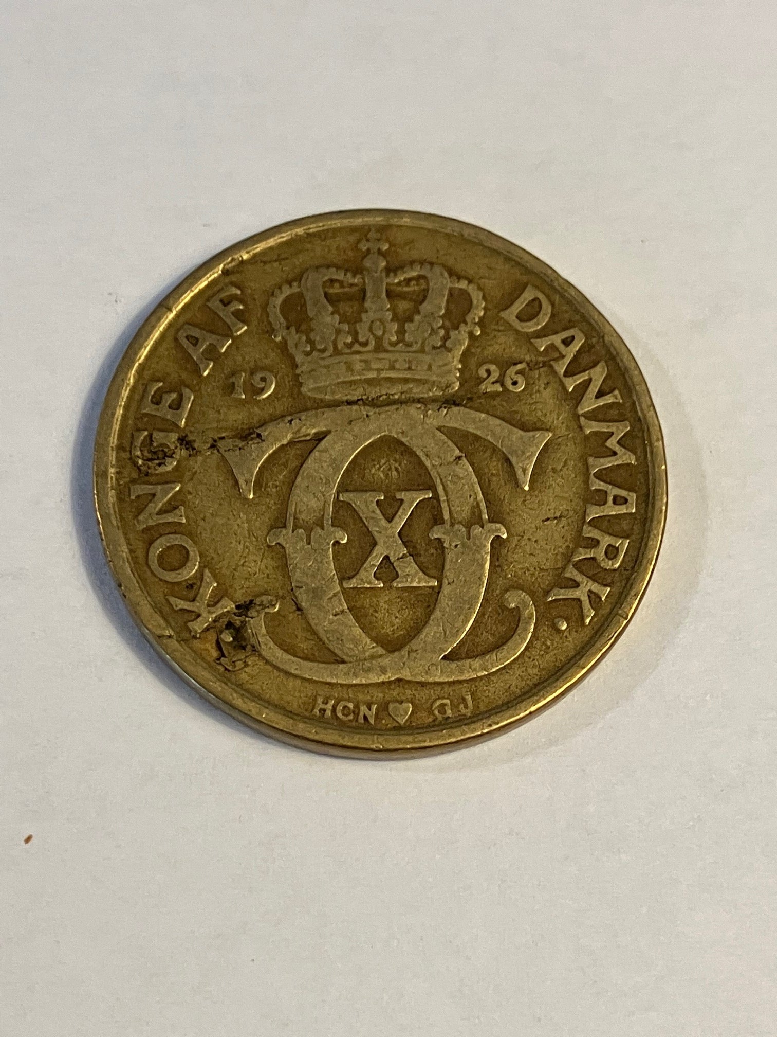 2 Kroner 1926 Danmark