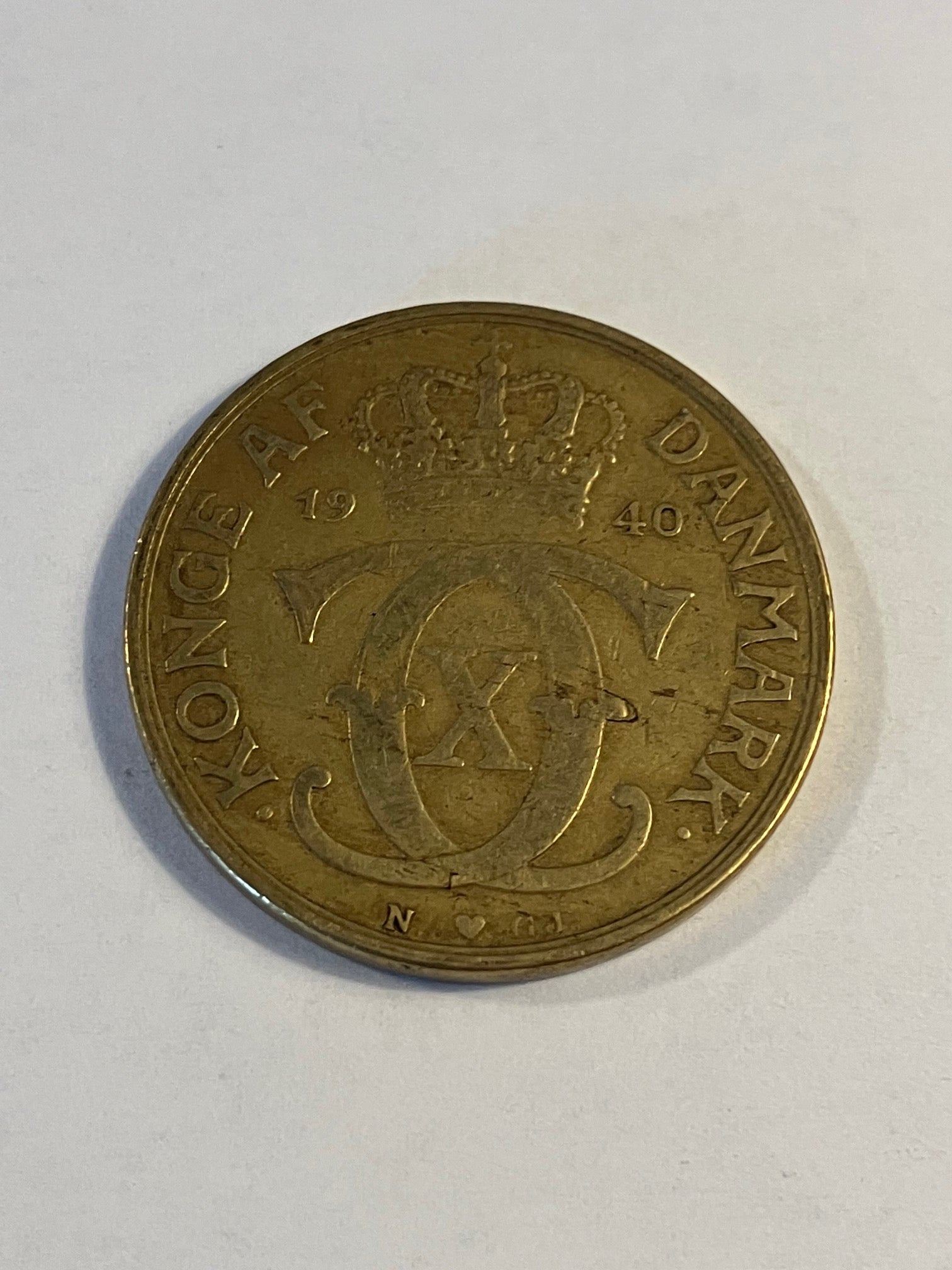 2 Kroner 1940 Danmark