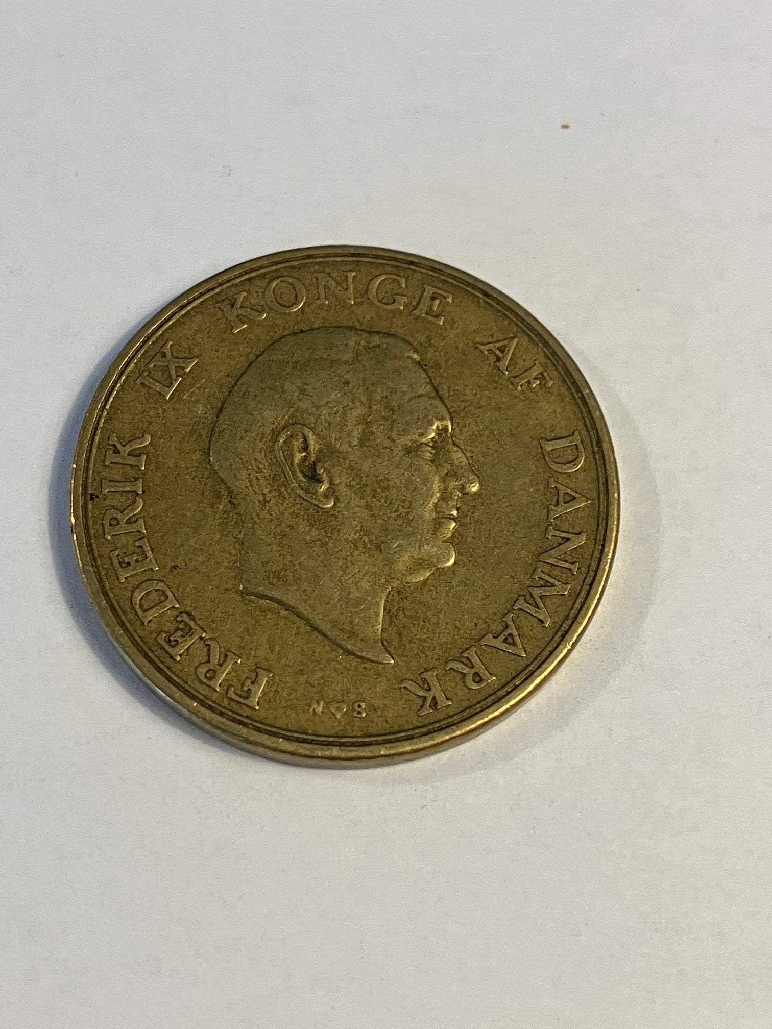 2 kroner Danmark 1952