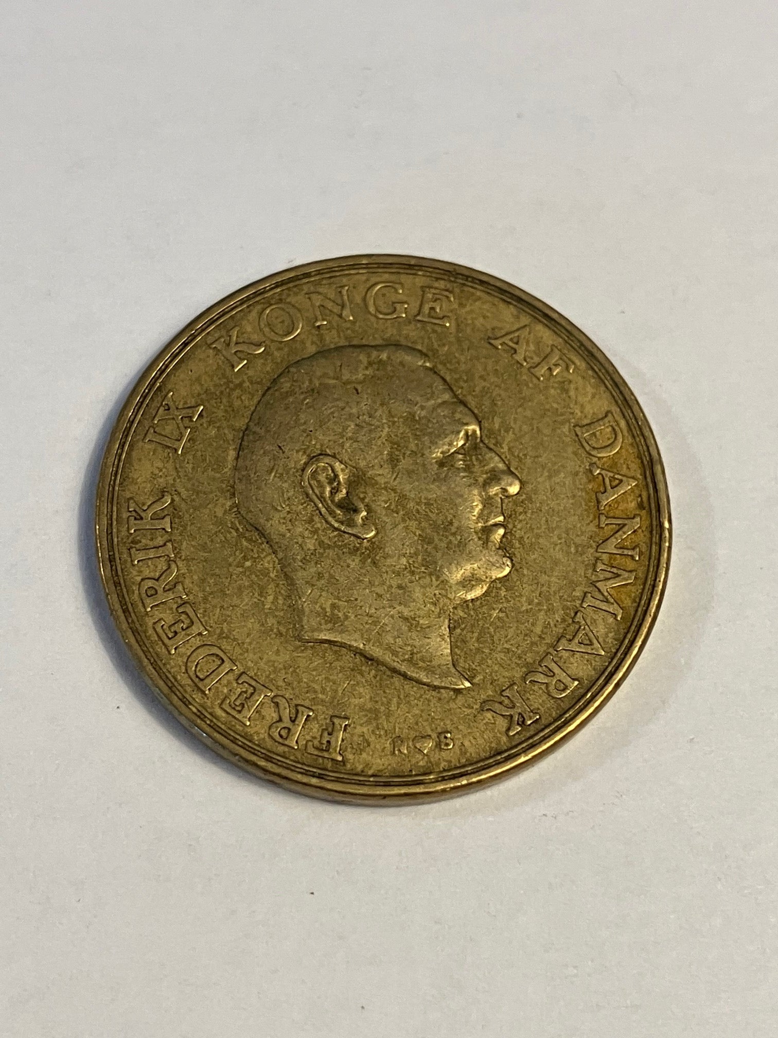 2 kroner Danmark 1953