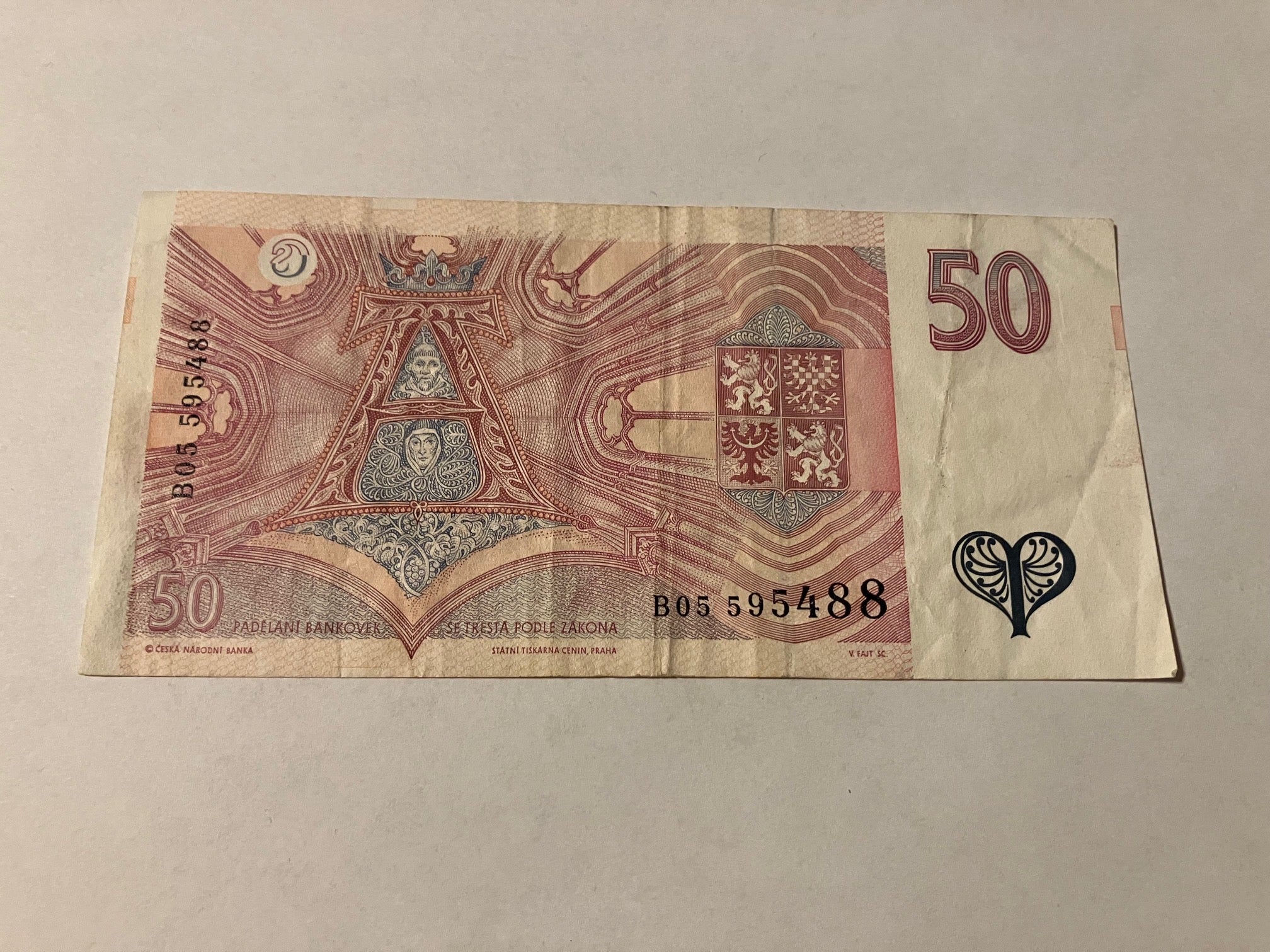 50 Korun Czech Republic 1994