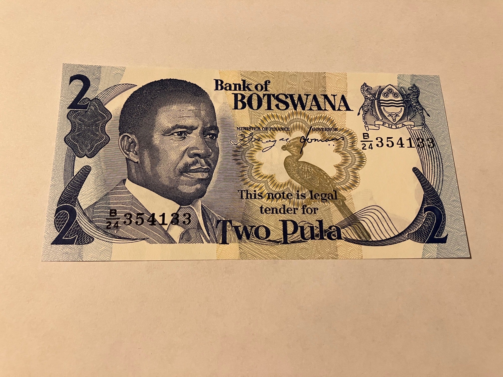 Two Pula Botswana