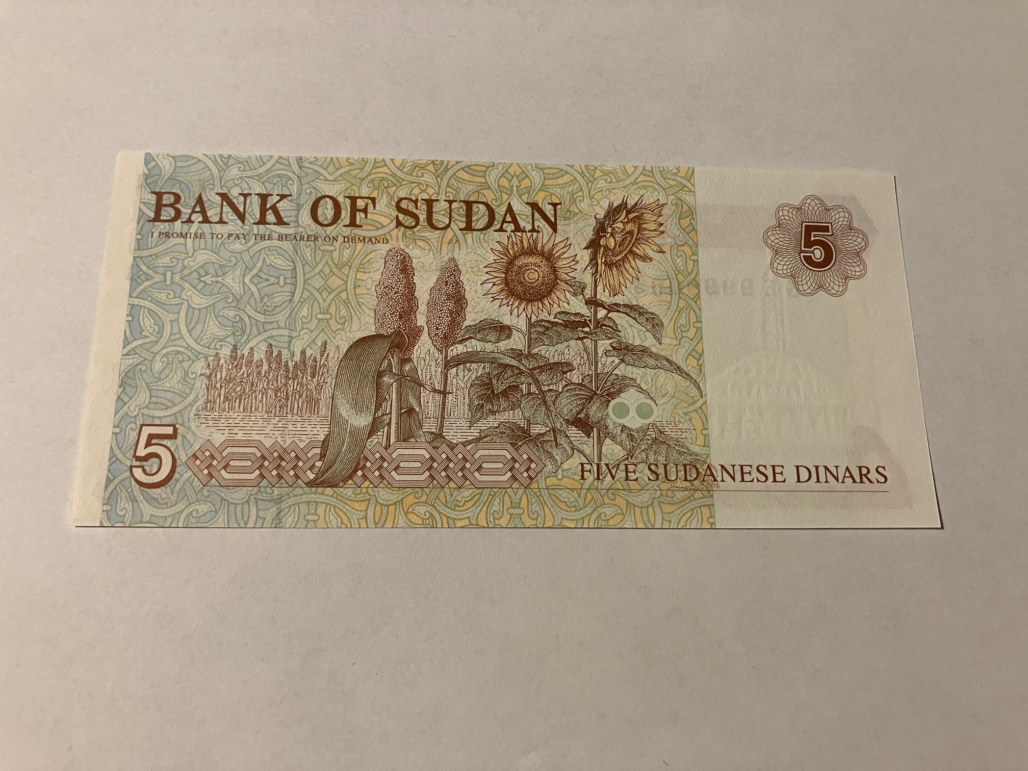 5 Dinars Sudan