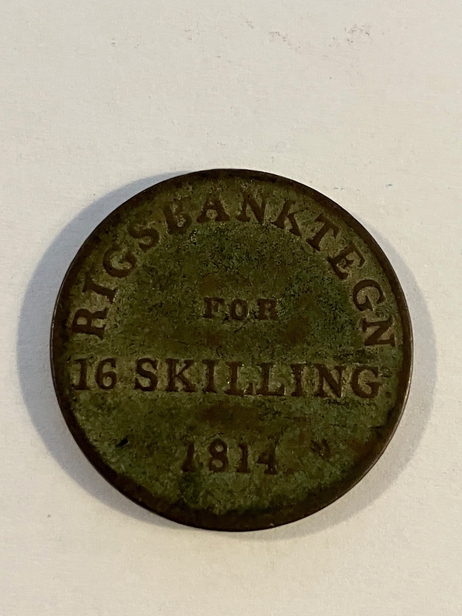 16 Skilling 1814 Danmark