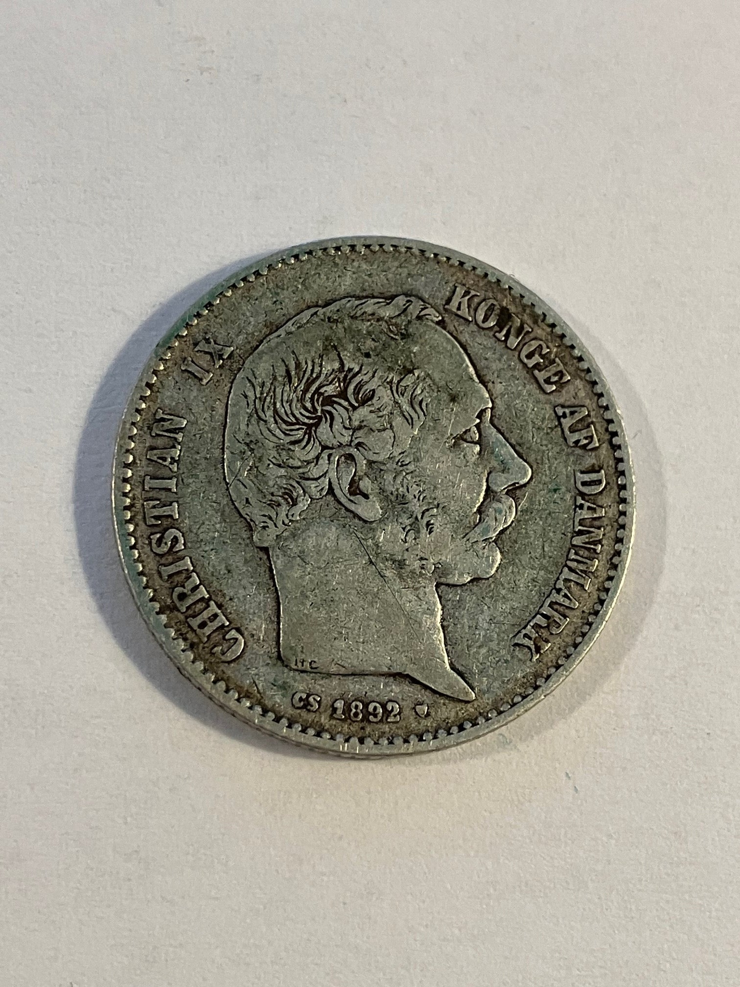 1 Krone 1892 Danmark