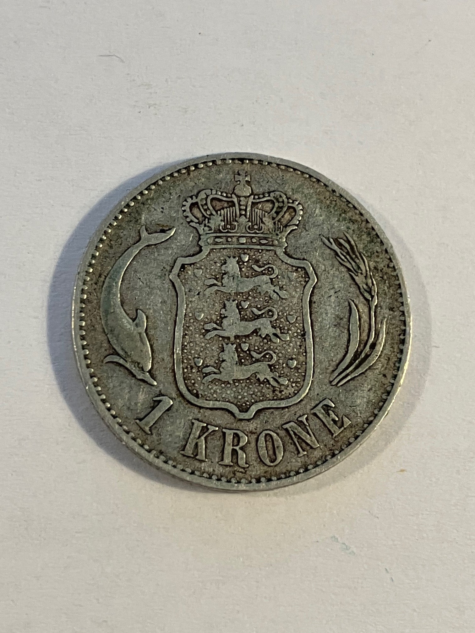 1 Krone 1892 Danmark