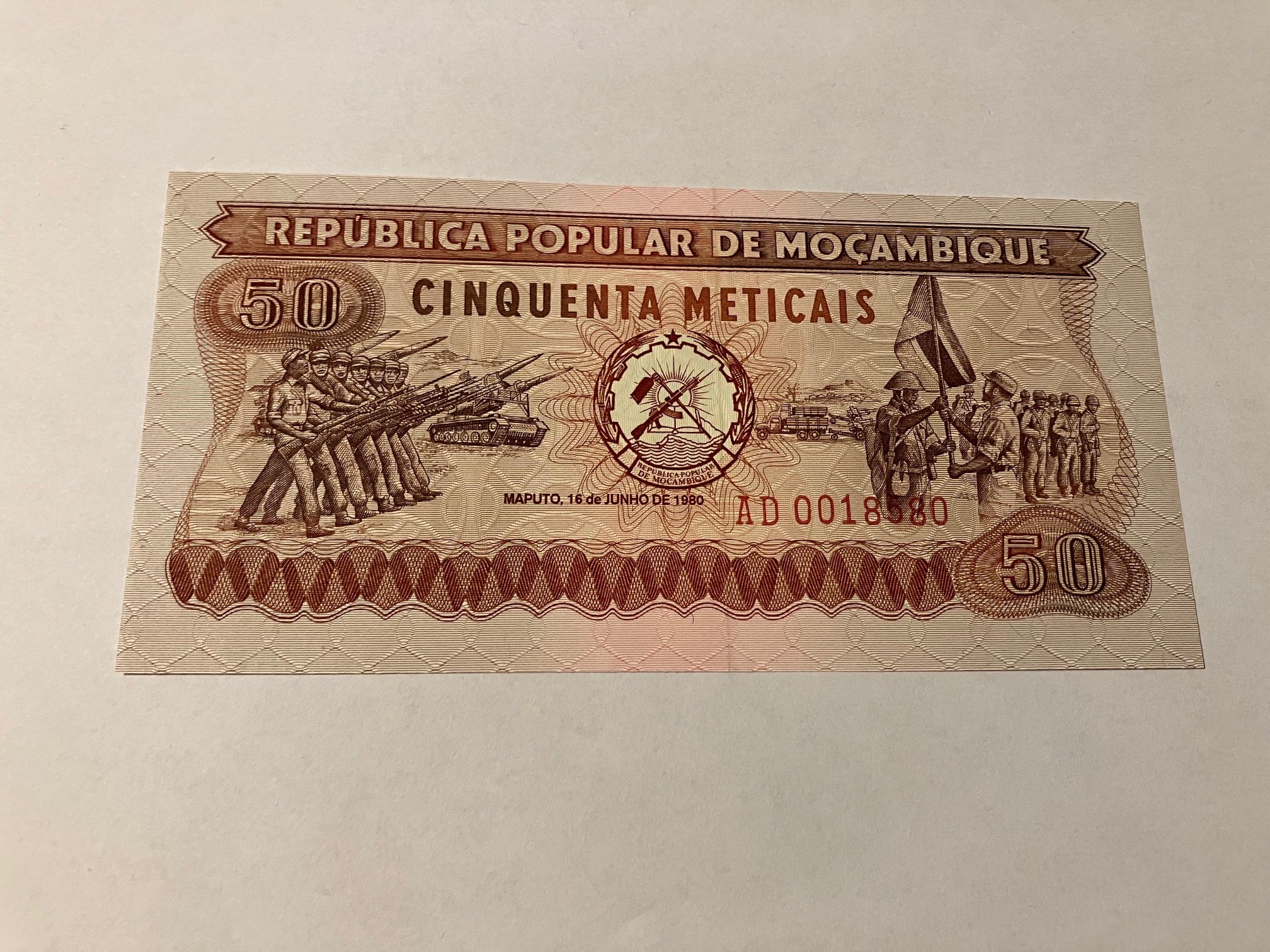 50 Meticais Mozambique