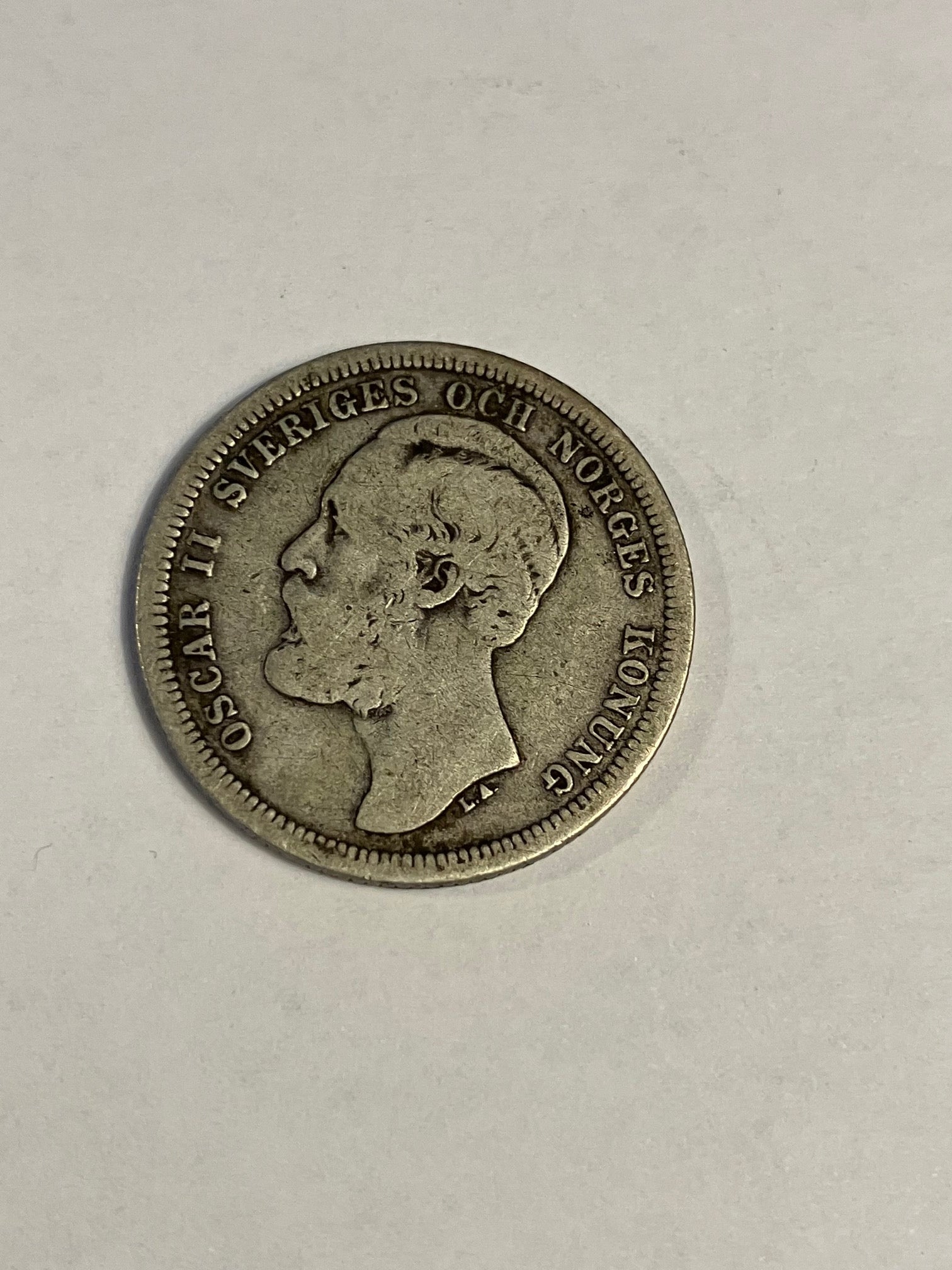 1 krona 1889 Sweden