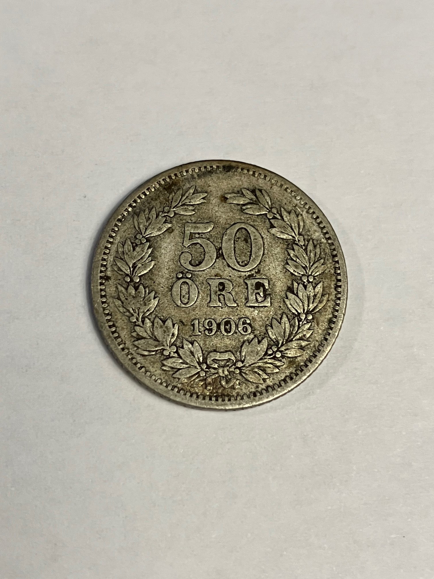 50 øre 1906 Sweden