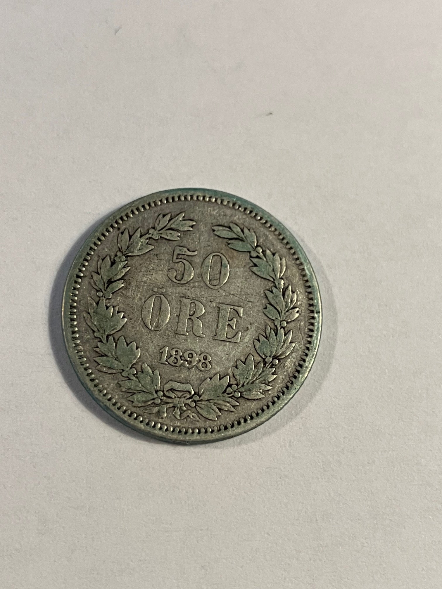 50 øre 1898 Sweden