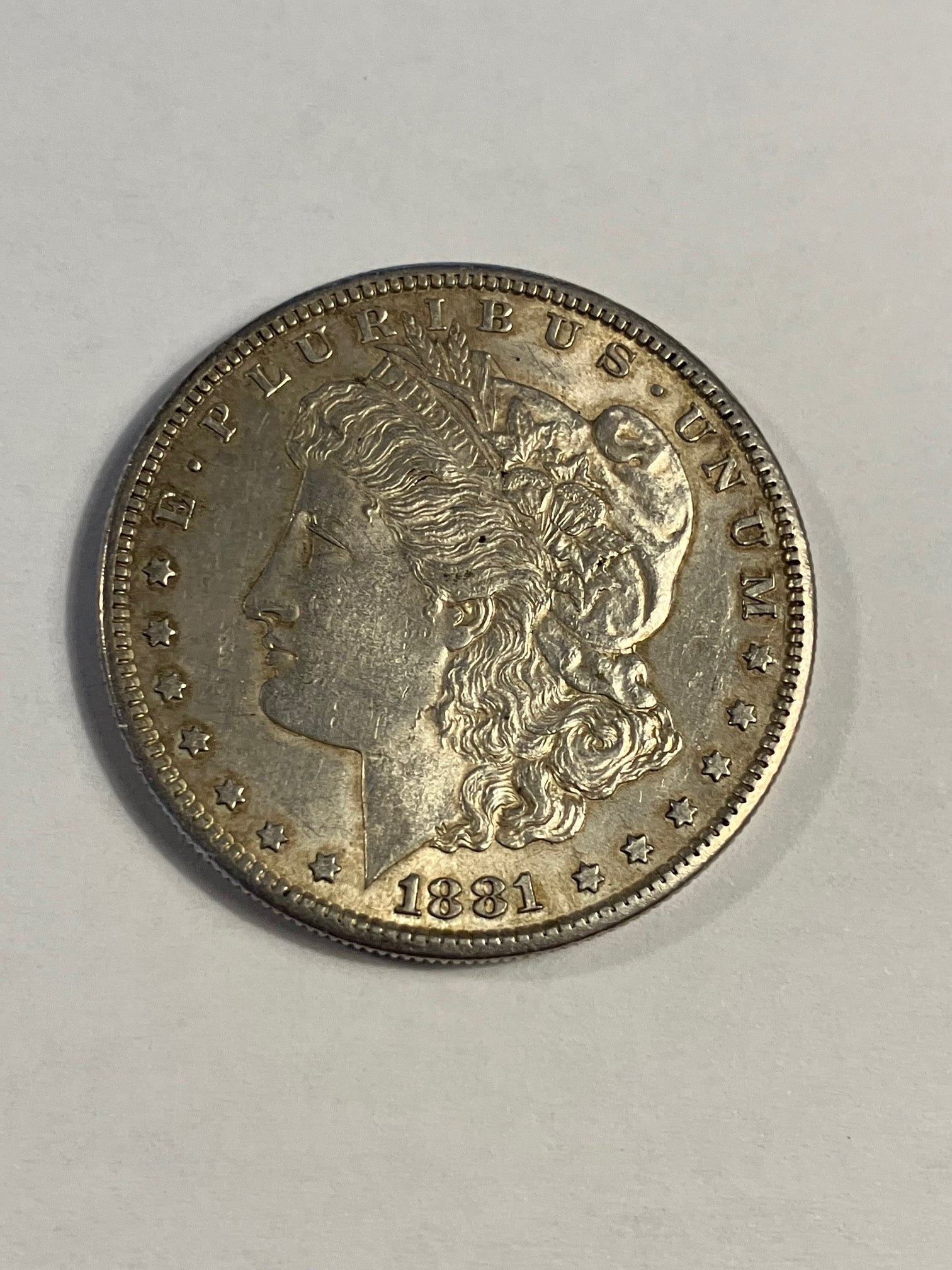 Morgan Dollar 1881 S USA