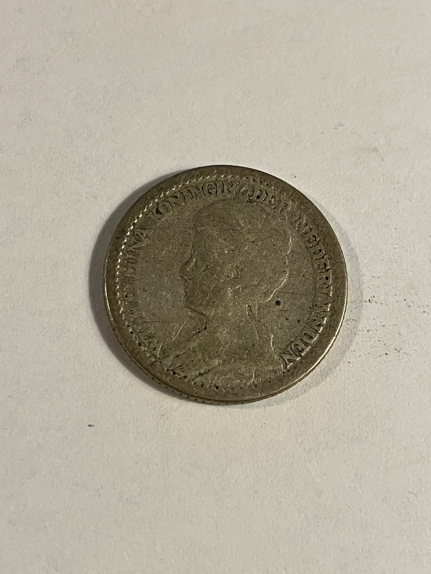 25 Cents 1913 Netherlands