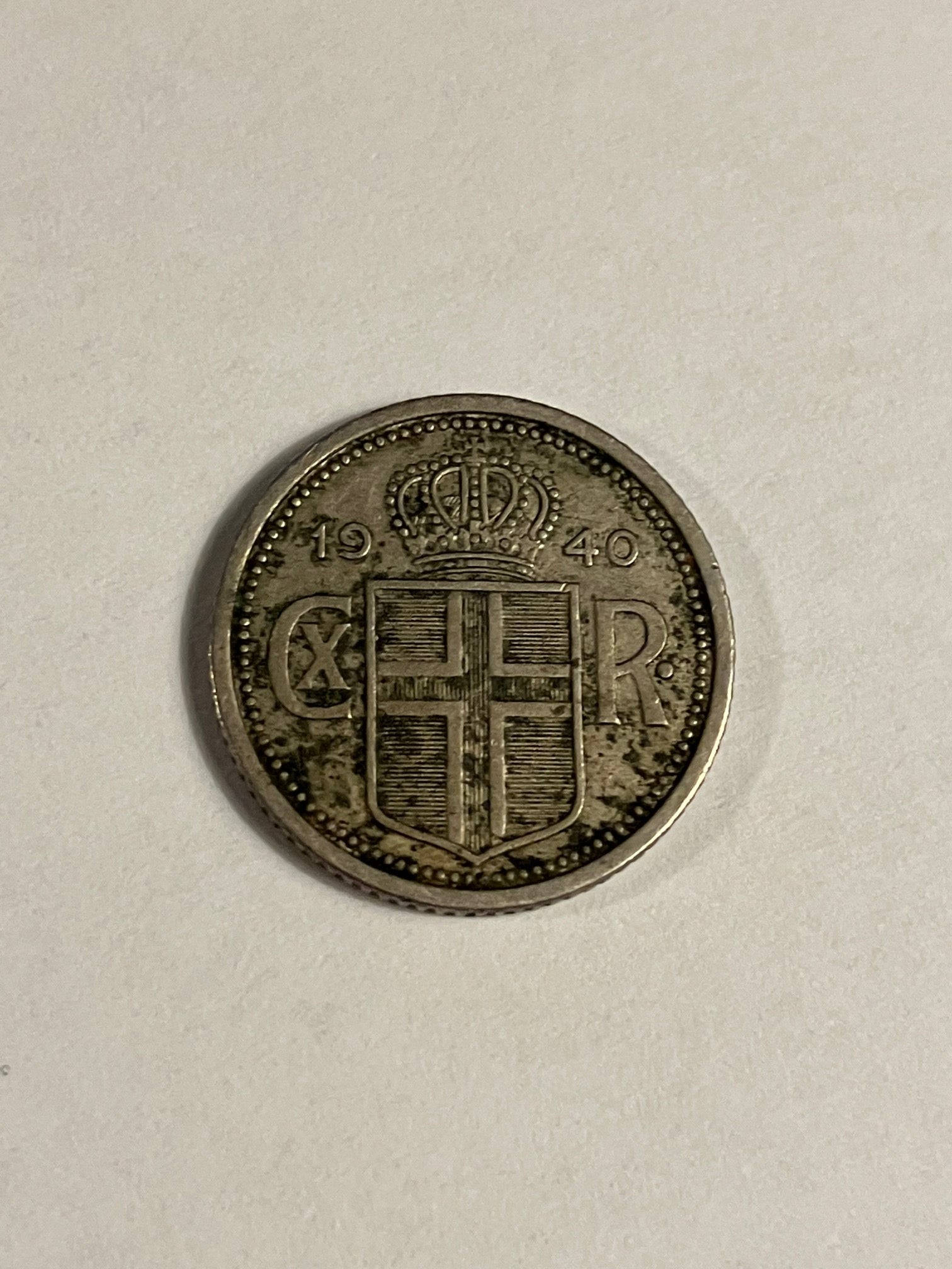 25 Aurar 1940 Iceland