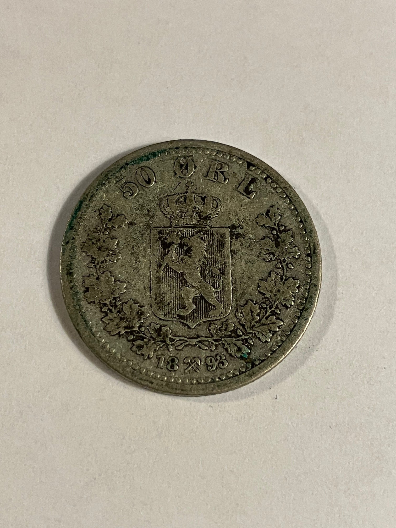 50 Øre 1893 Sweden