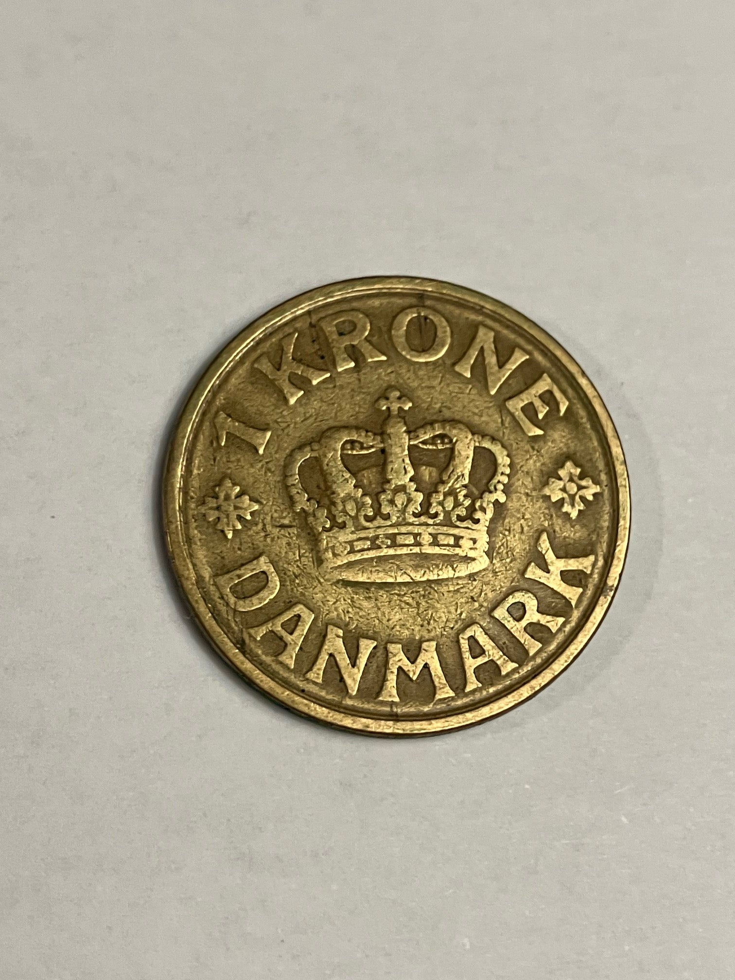 1 krone 1924 Danmark