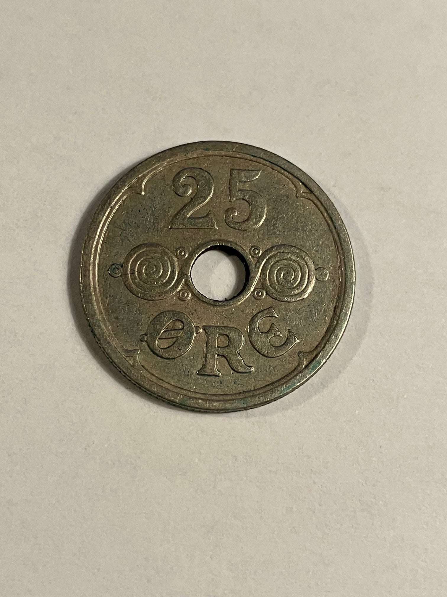 25 Øre 1933 Danmark