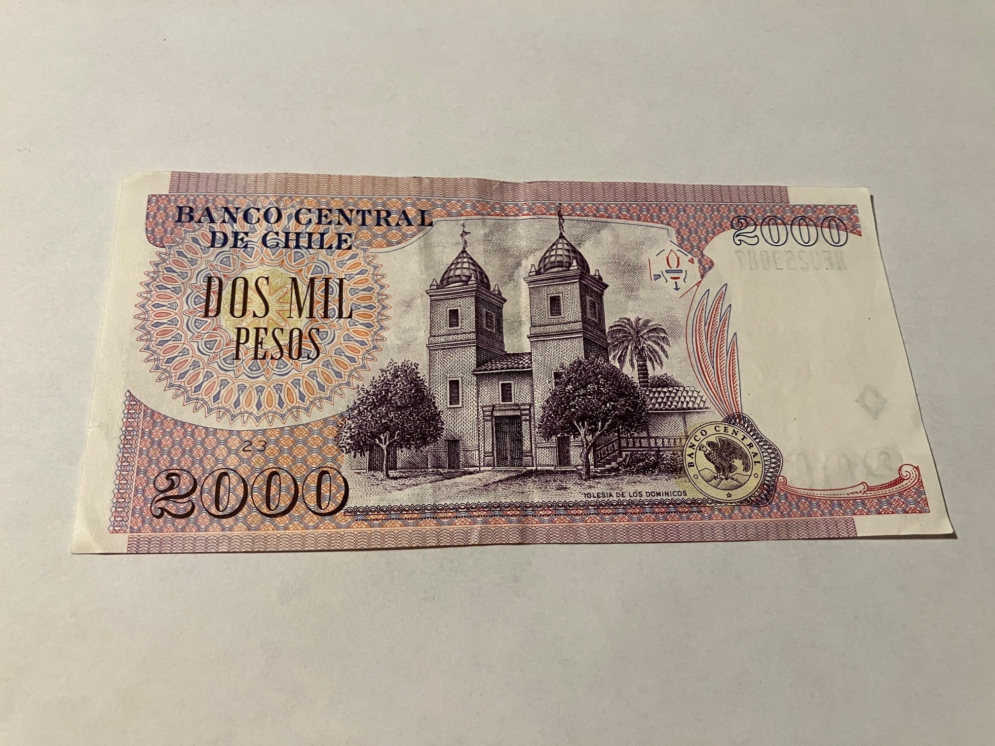 2000 Pesos Chile 1999