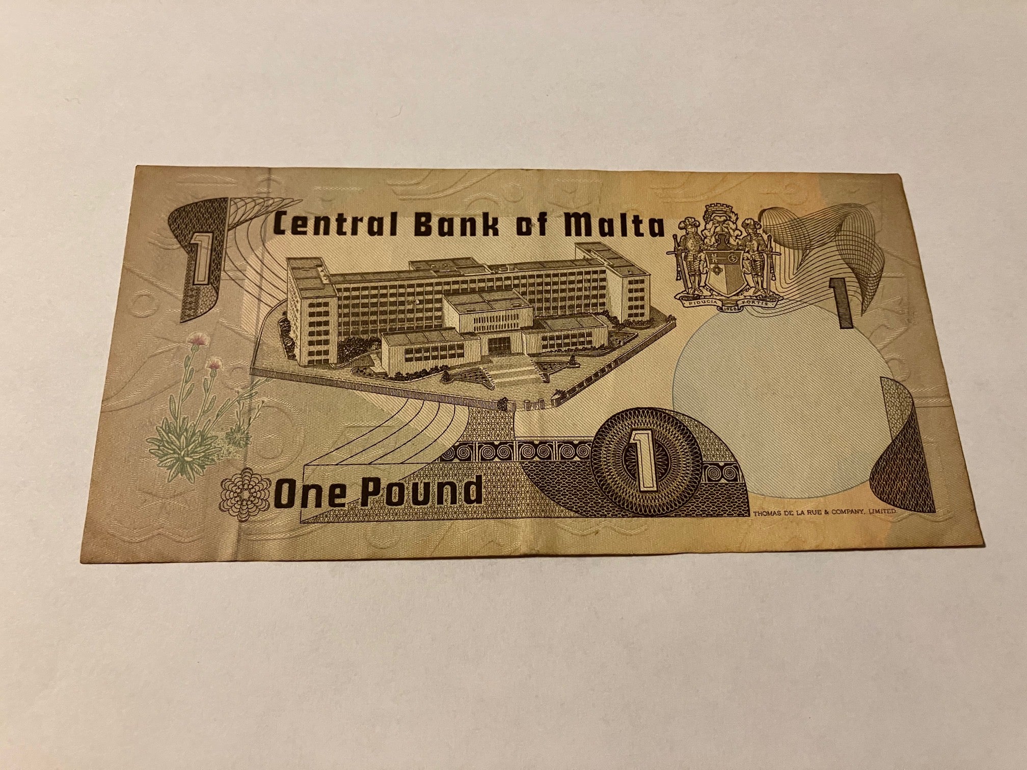 One Pound Malta 1967