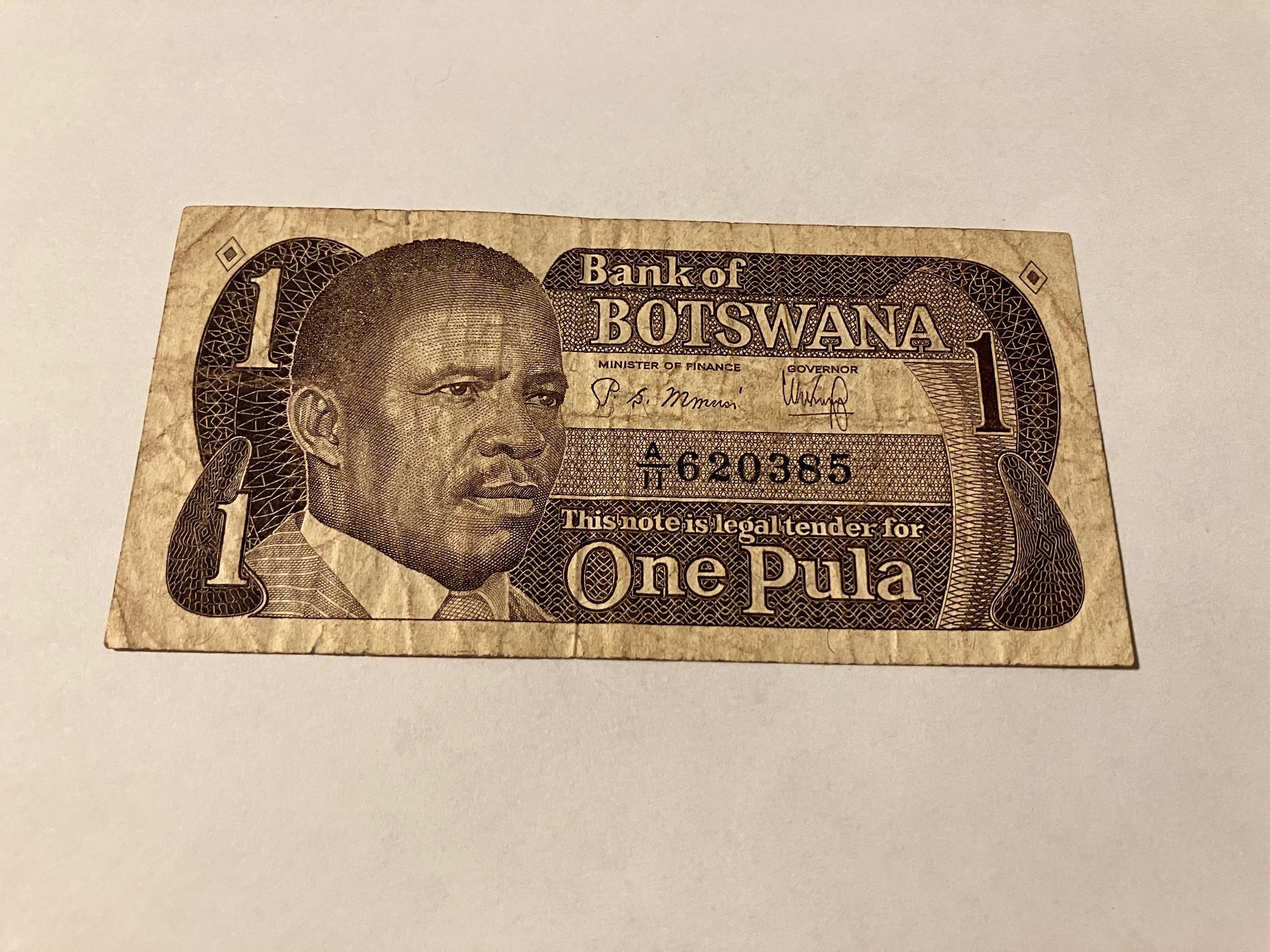 One Pula Botswana