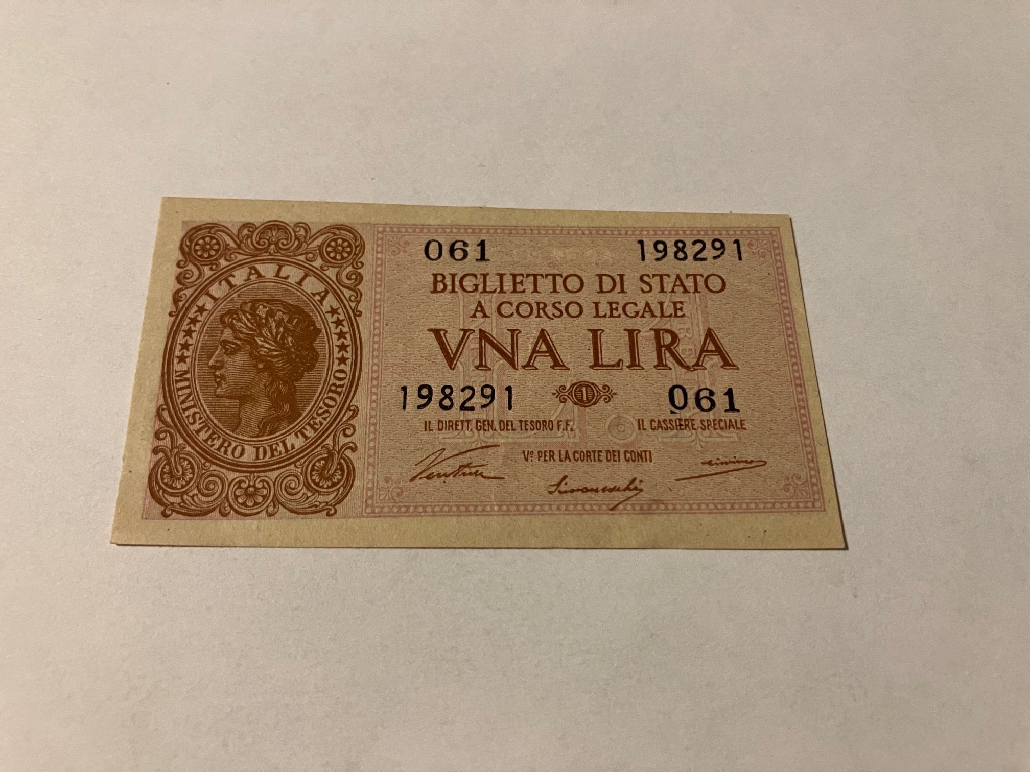 1 Lira Italy