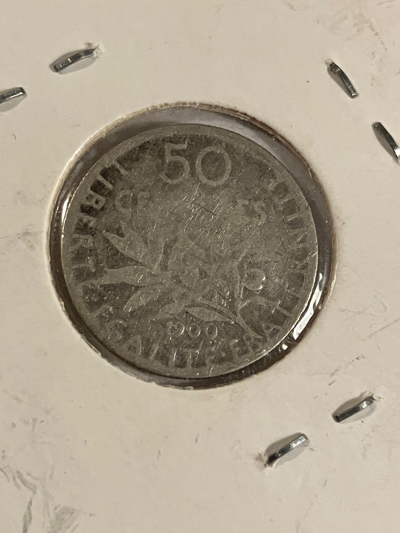 50 Centimes 1900 France