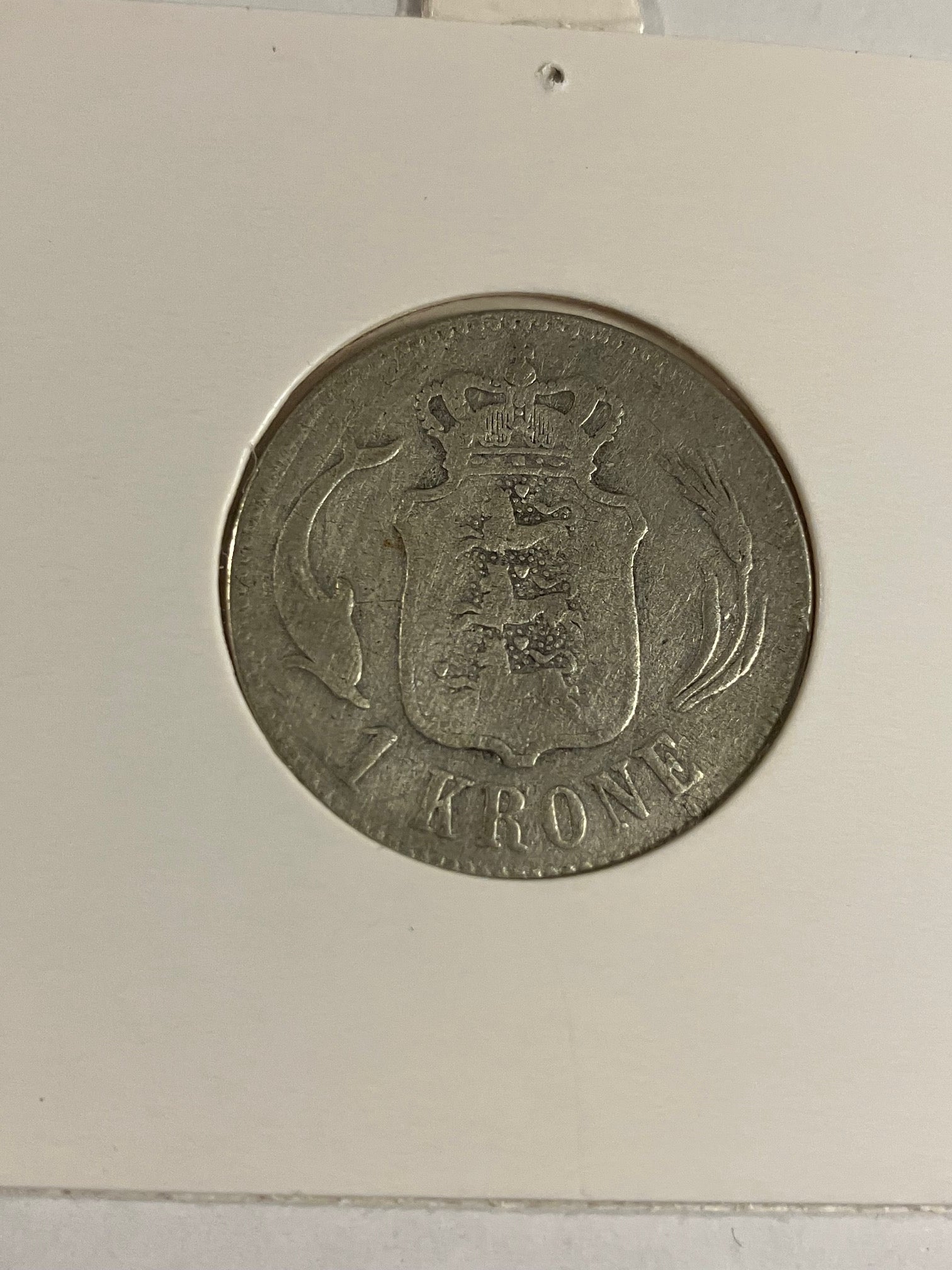 1 Krone 1876 Danmark