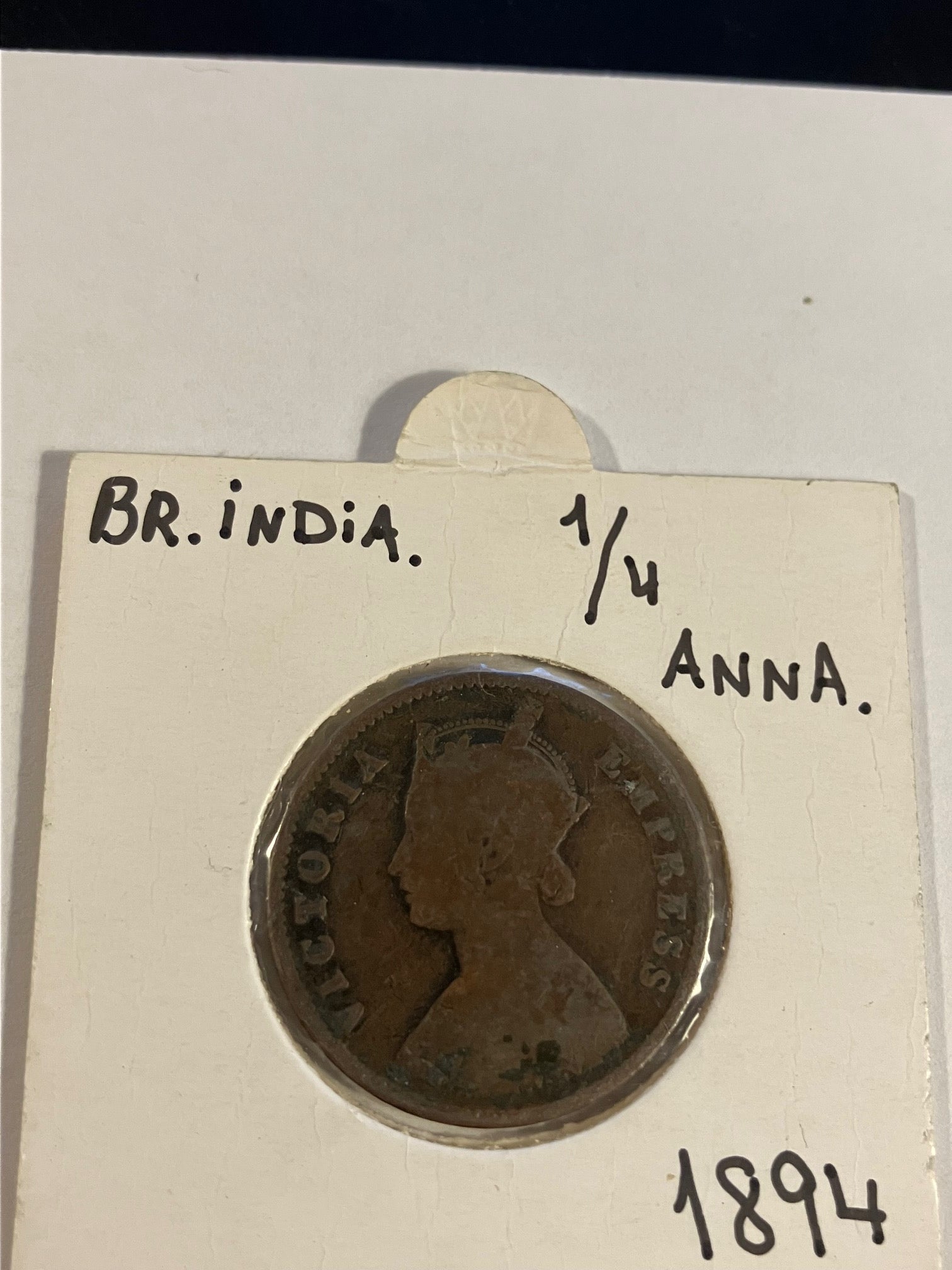 1/4 Anna India 1894