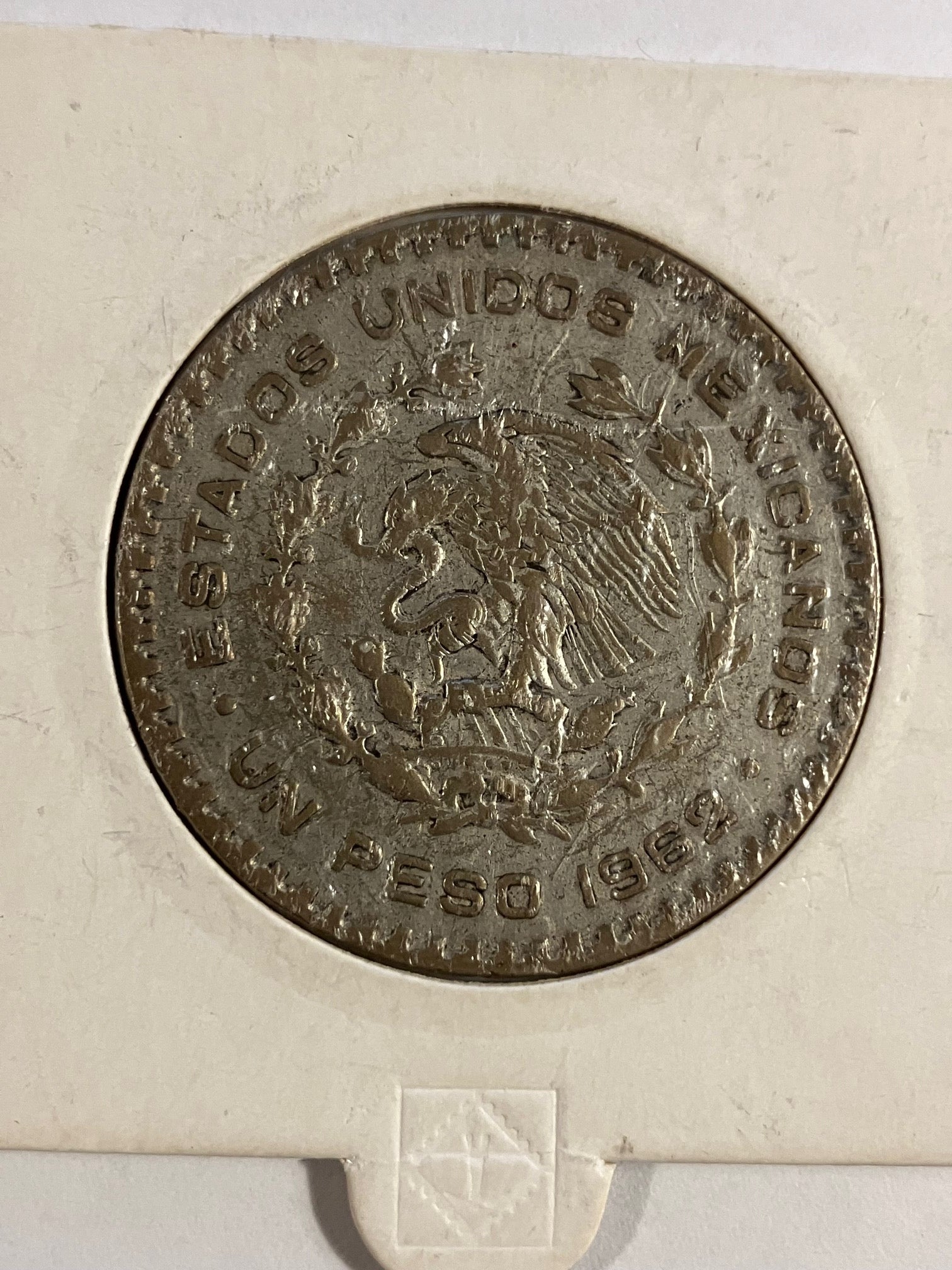 Un Peso Mexico 1962