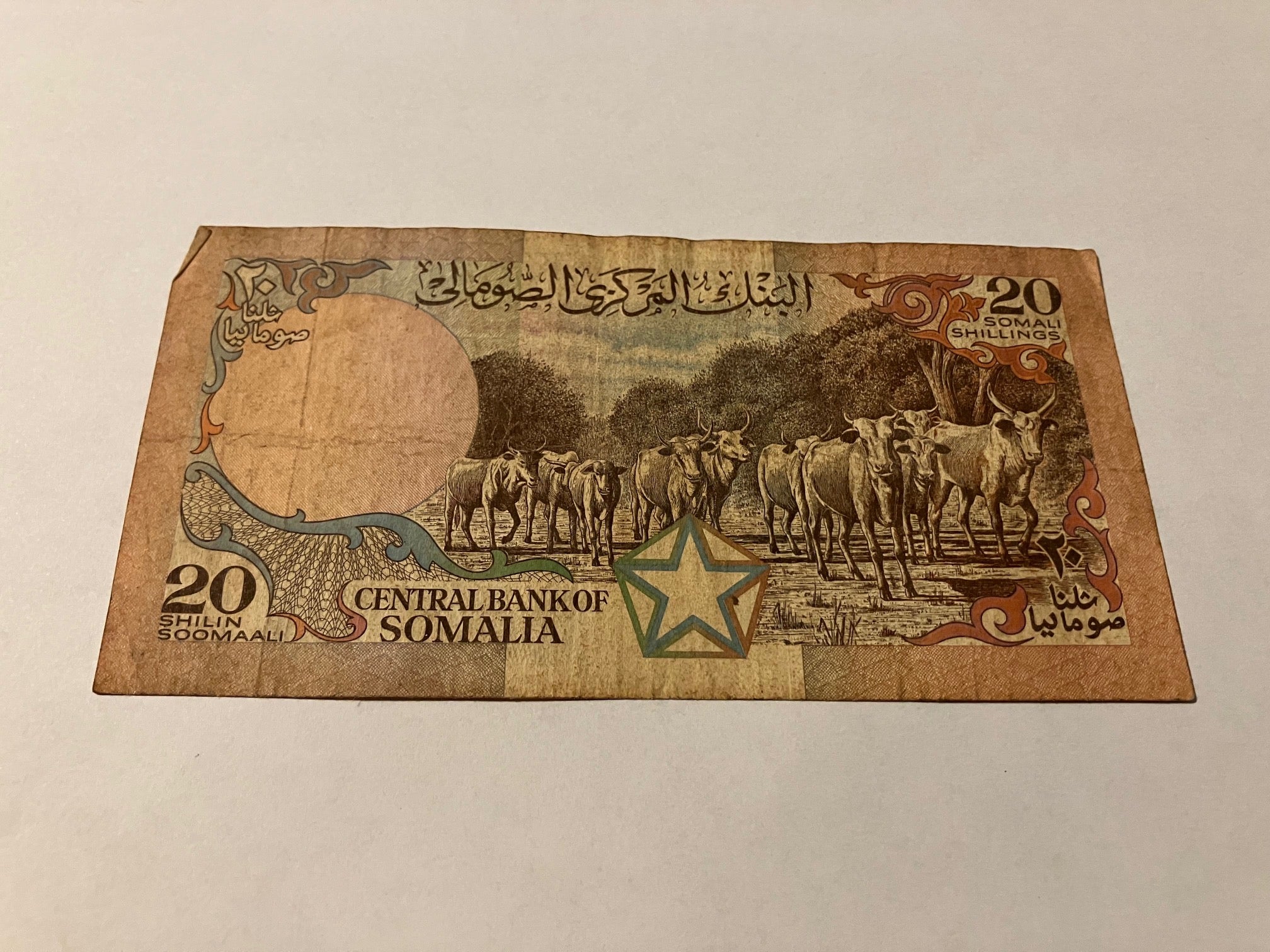 20 Shillings Somalia