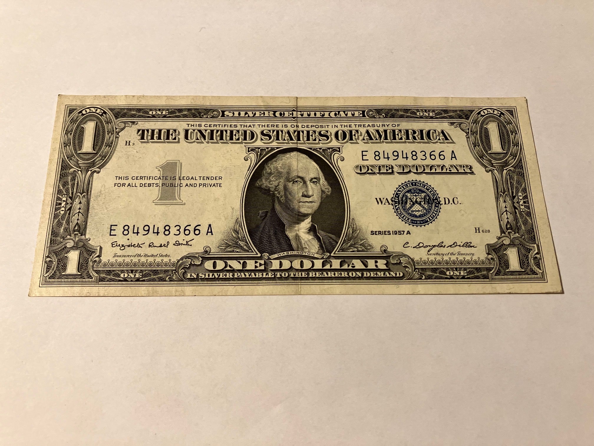 One Dollar 1957 A USA
